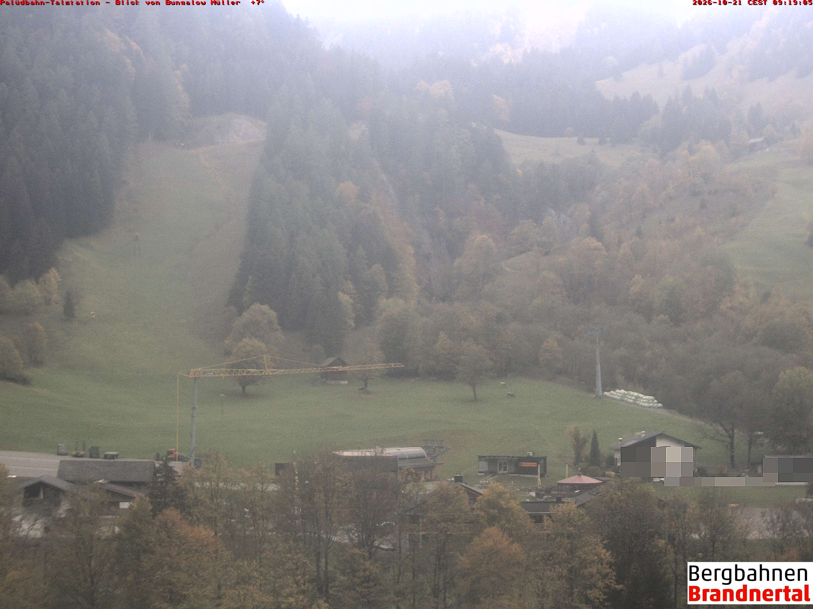 Blick auf Palüdbahn von Bungalow Müller