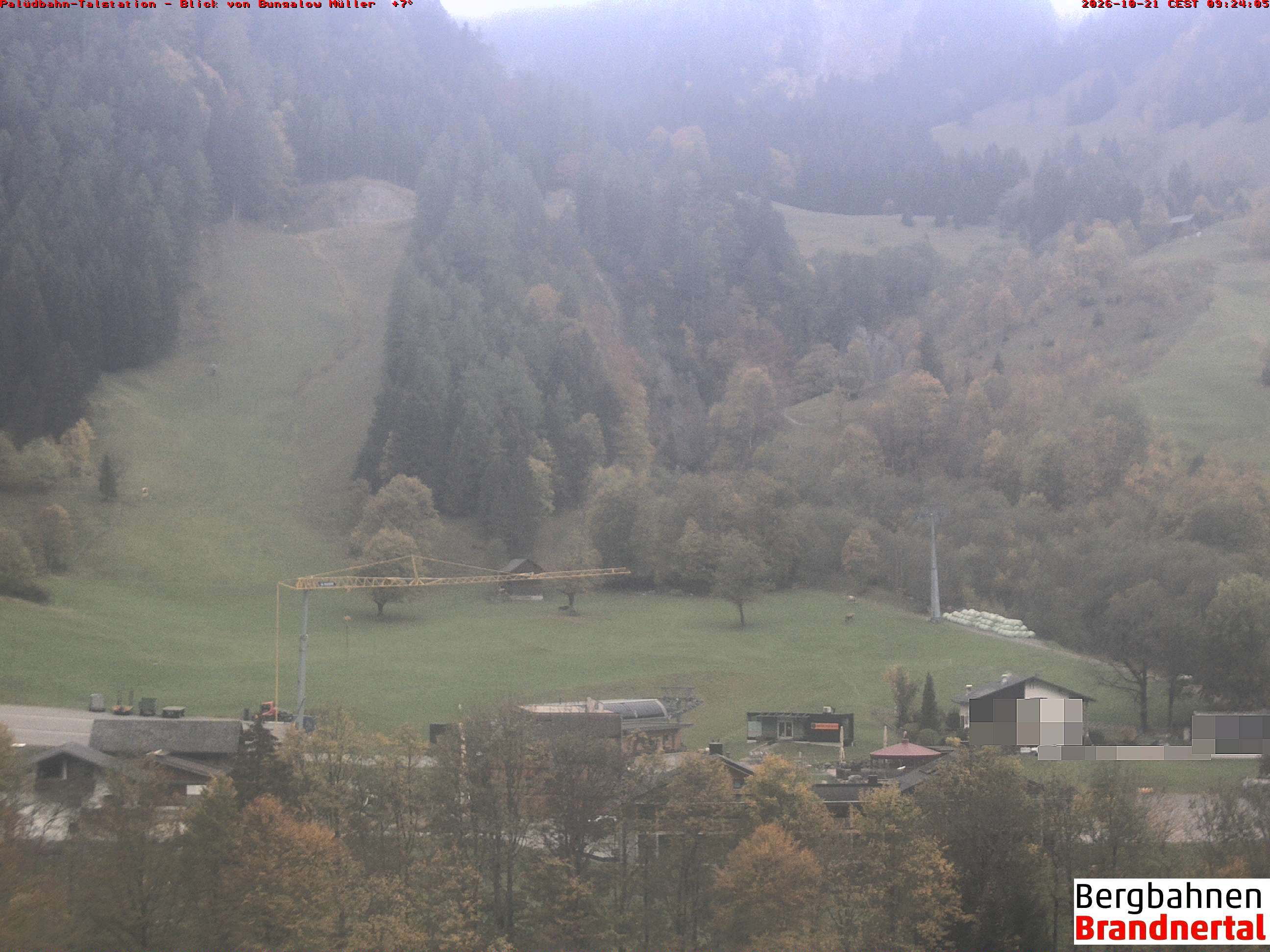 Blick auf Palüdbahn von Bungalow Müller