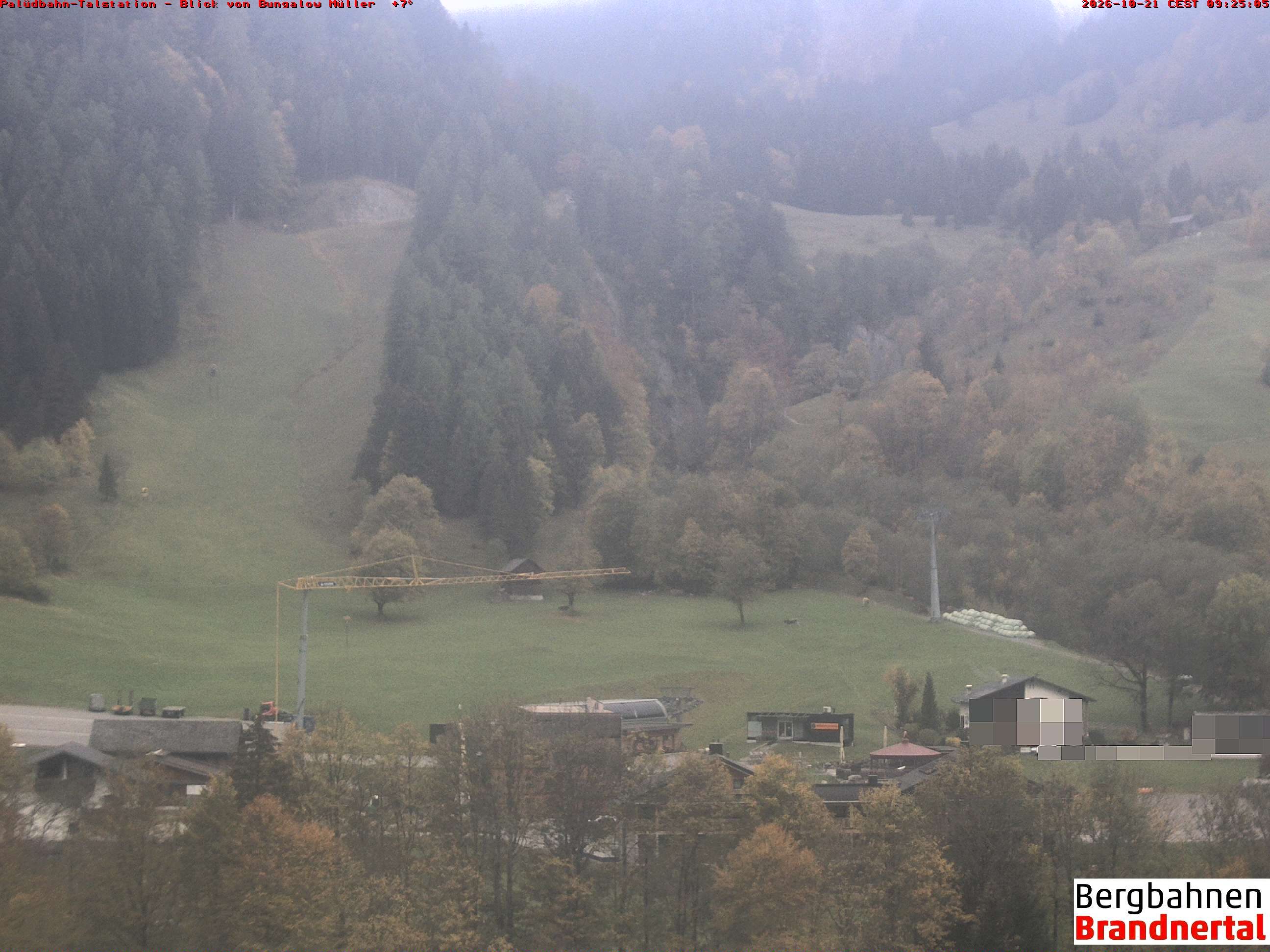 Blick auf Palüdbahn von Bungalow Müller