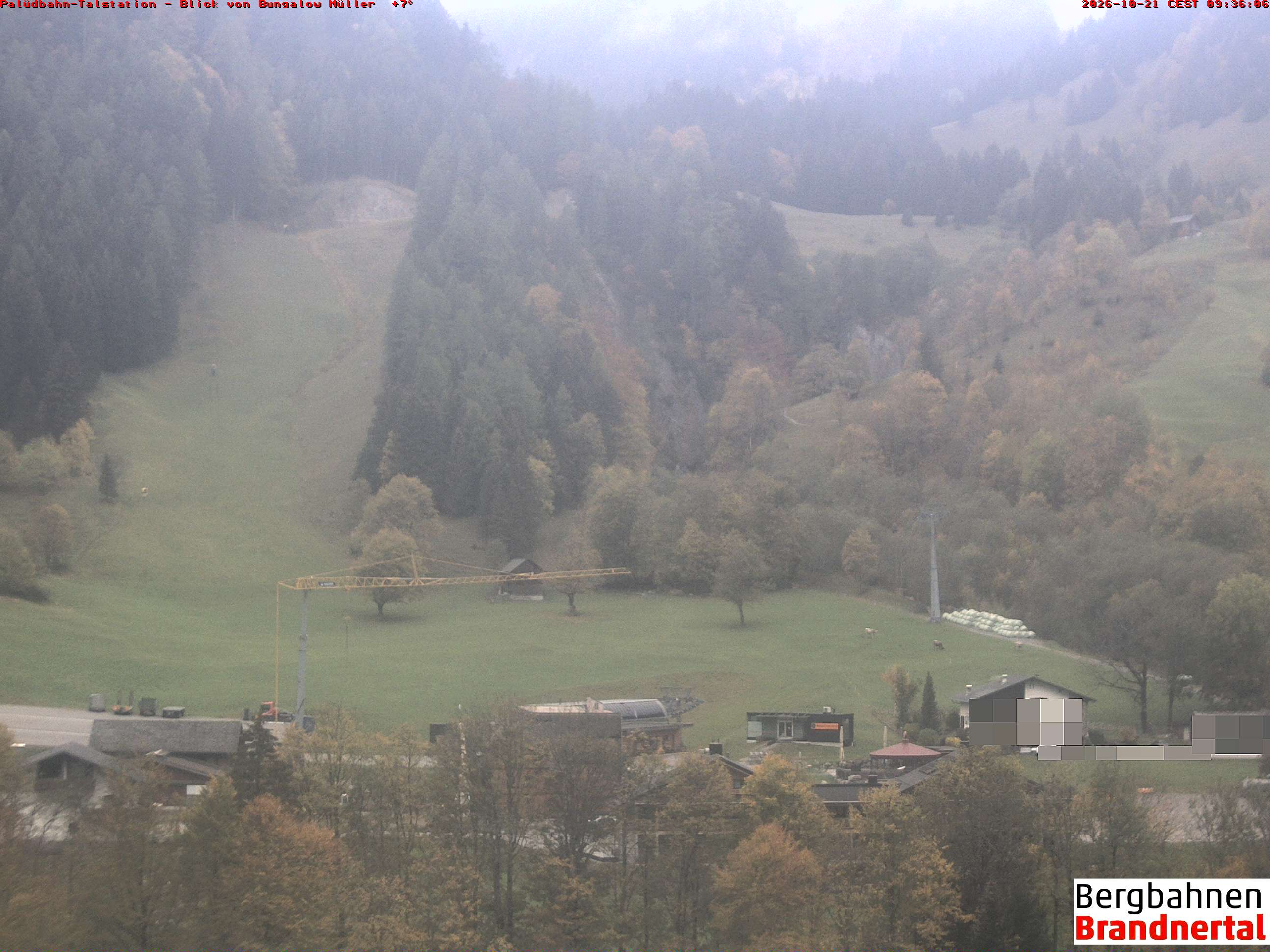 Blick auf Palüdbahn von Bungalow Müller