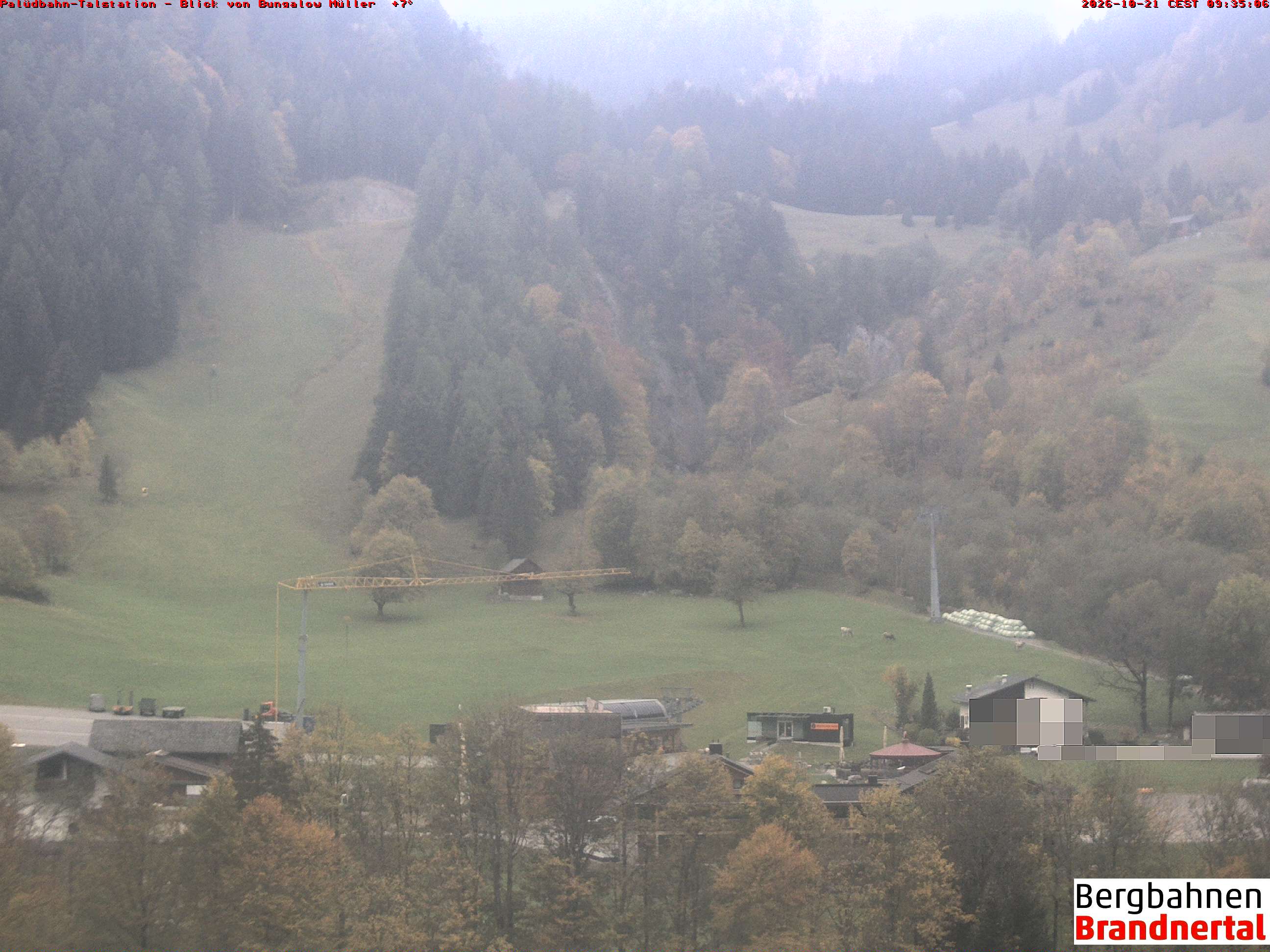 Blick auf Palüdbahn von Bungalow Müller