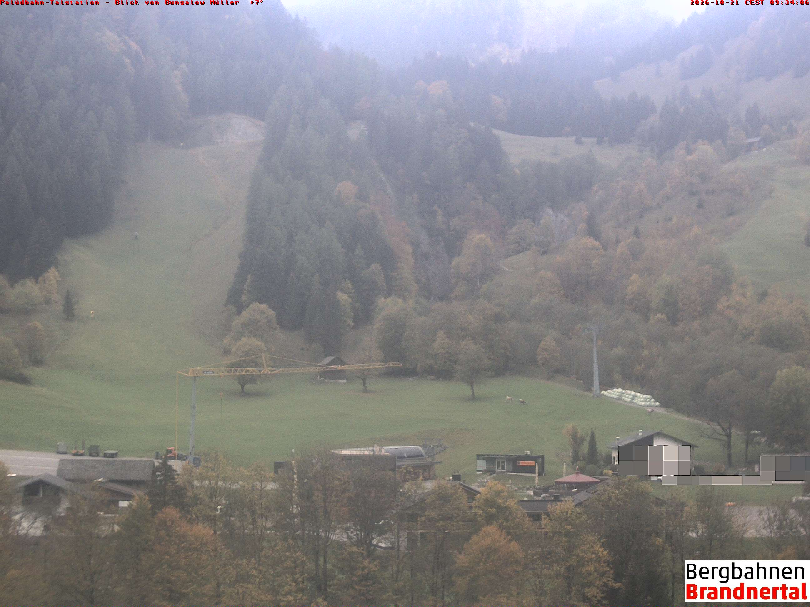 Blick auf Palüdbahn von Bungalow Müller