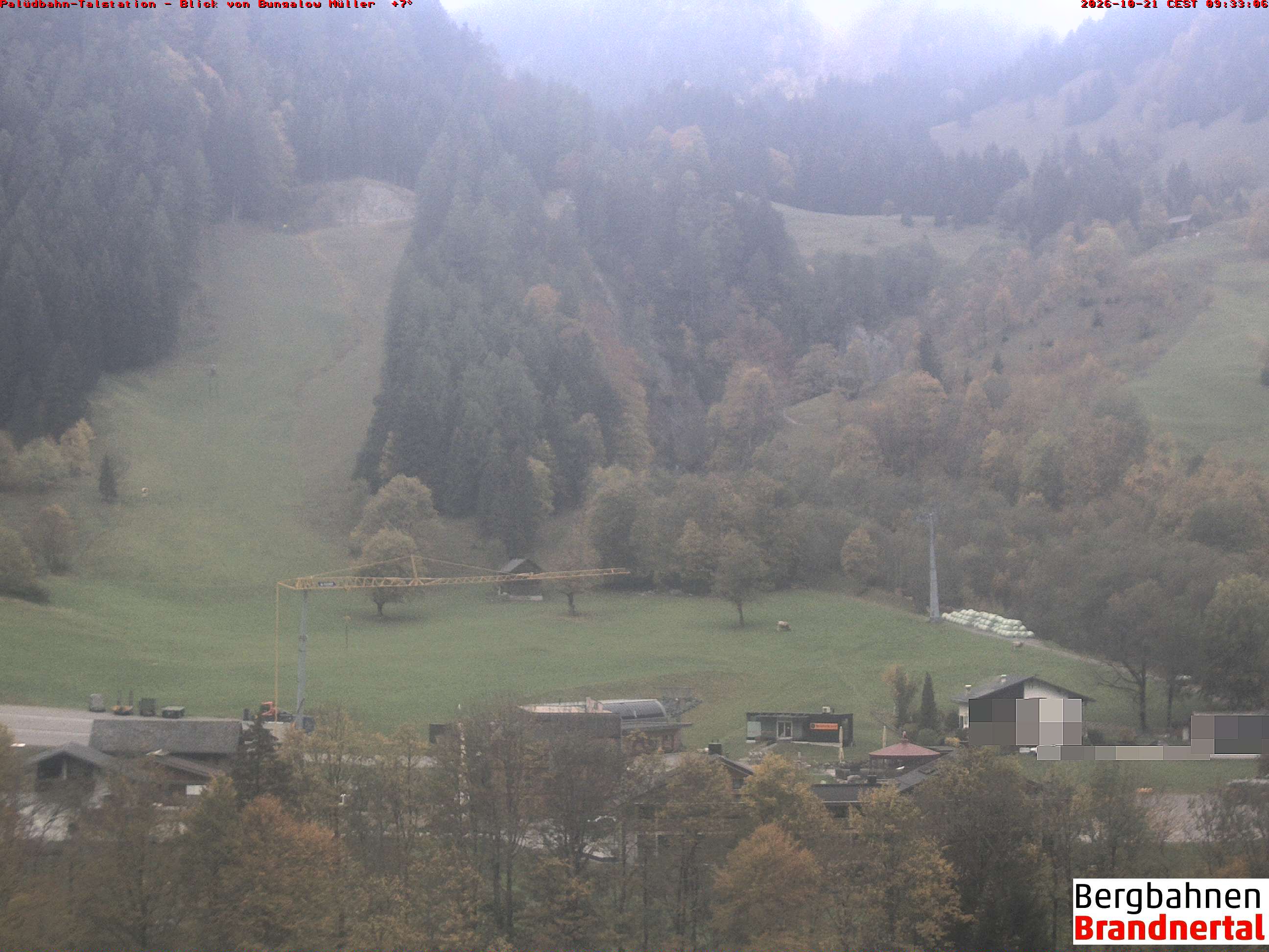 Blick auf Palüdbahn von Bungalow Müller