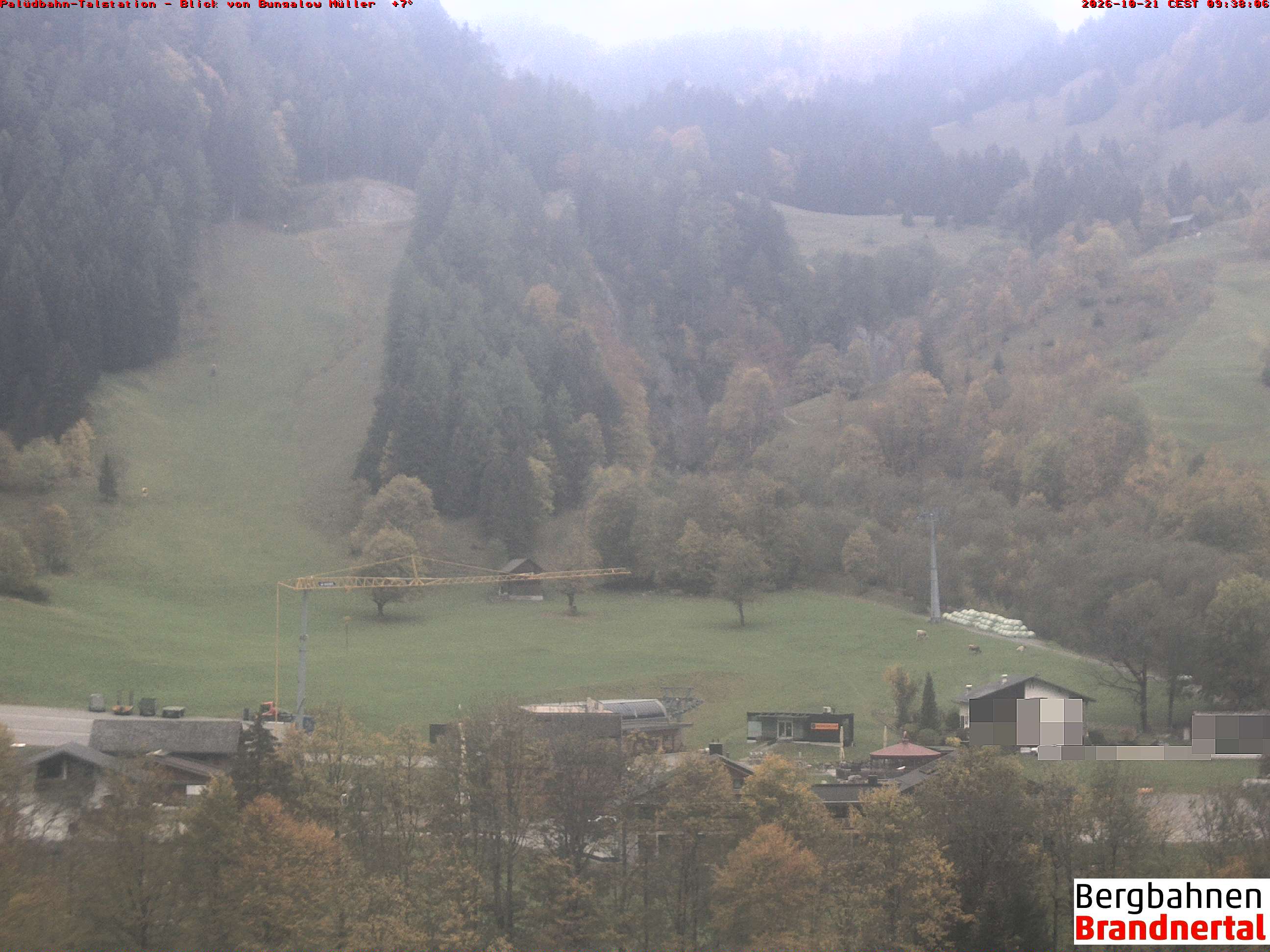 Blick auf Palüdbahn von Bungalow Müller