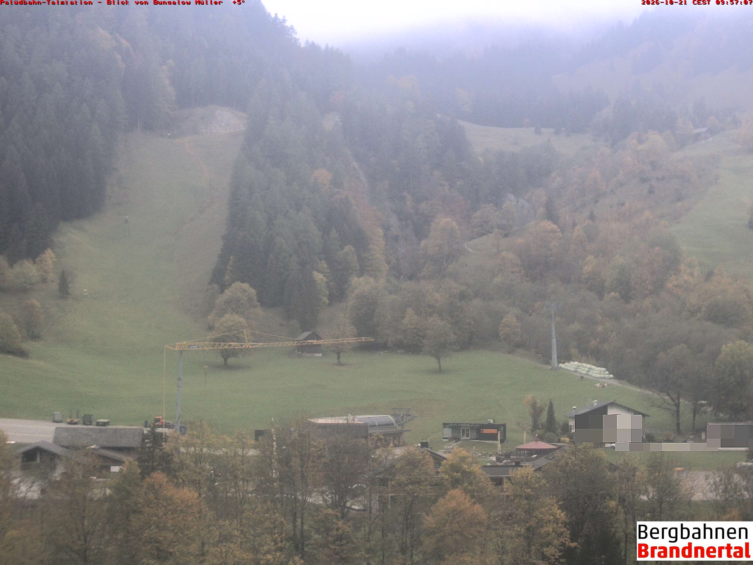 Blick auf Palüdbahn von Bungalow Müller