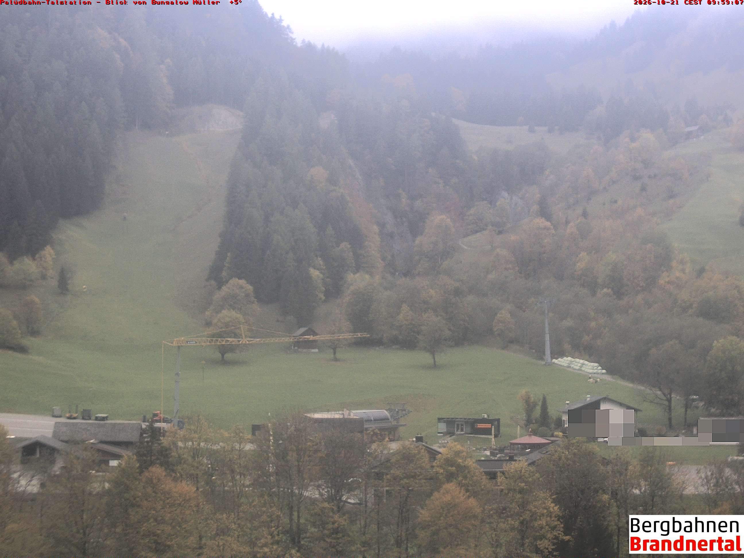 Blick auf Palüdbahn von Bungalow Müller