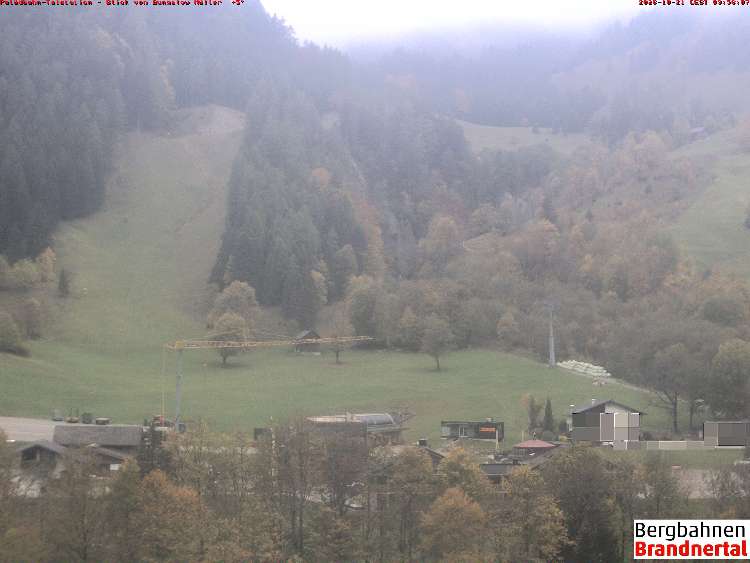 Blick auf Palüdbahn von Bungalow Müller