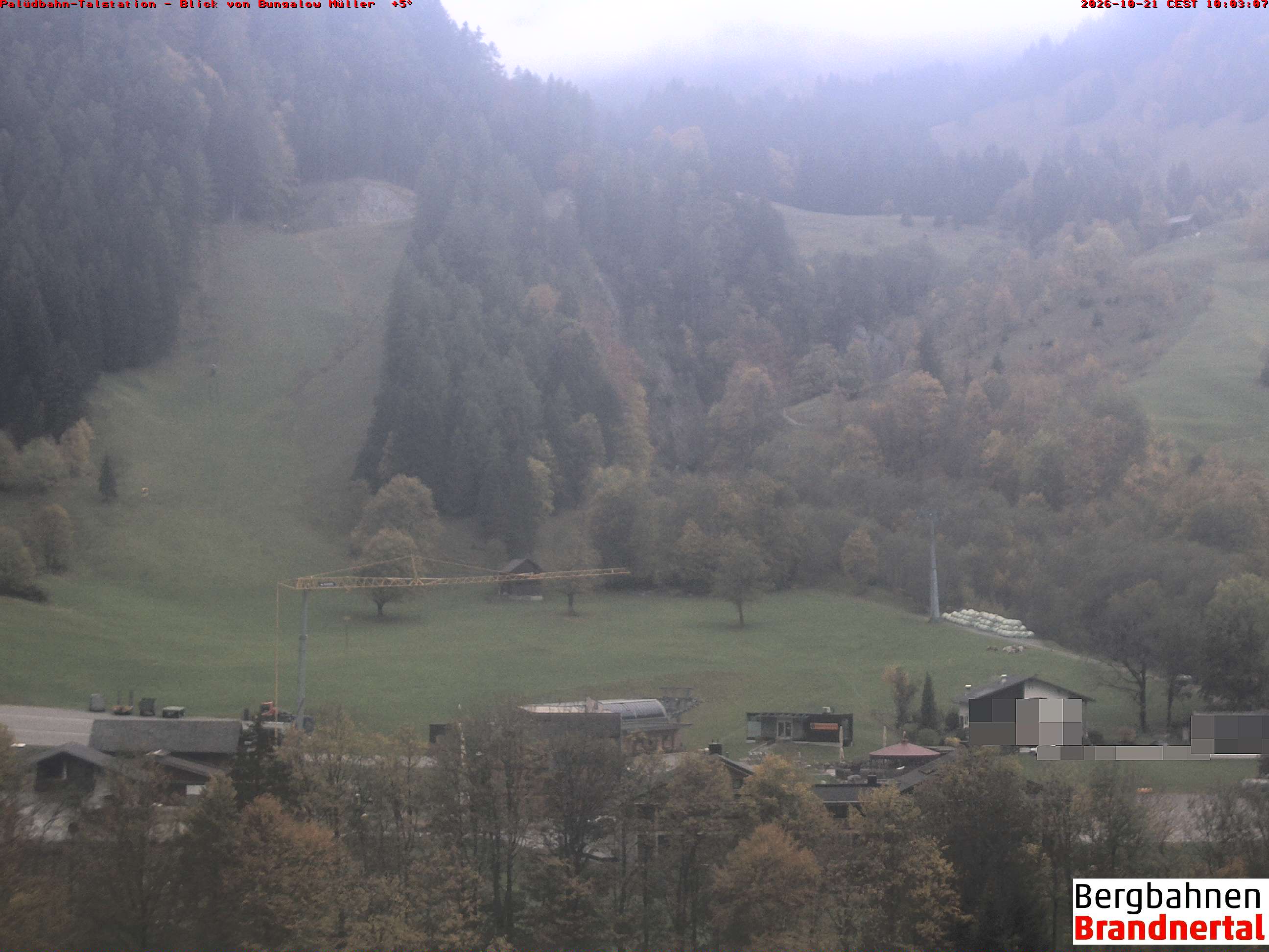Blick auf Palüdbahn von Bungalow Müller