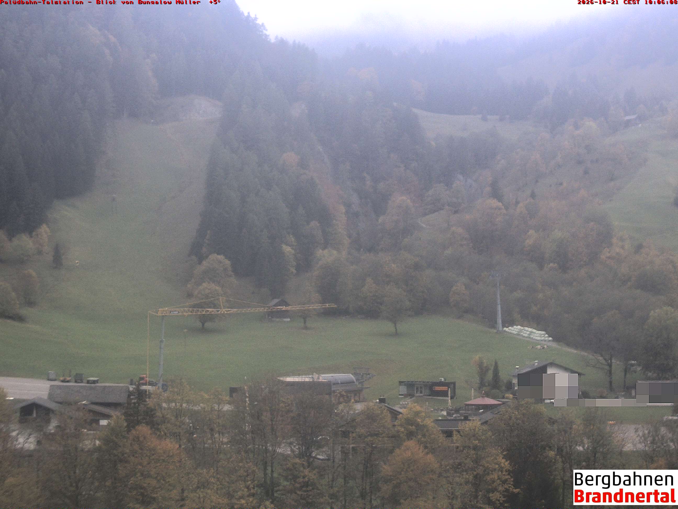 Blick auf Palüdbahn von Bungalow Müller