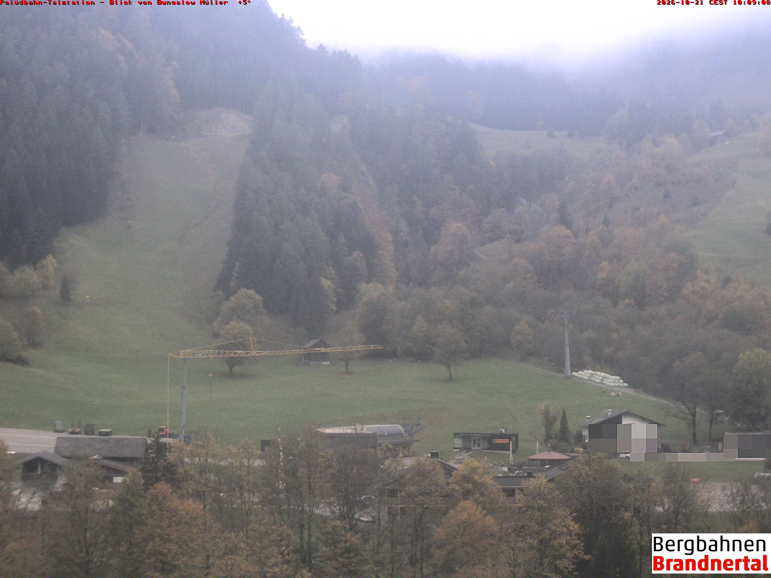 Blick auf Palüdbahn von Bungalow Müller