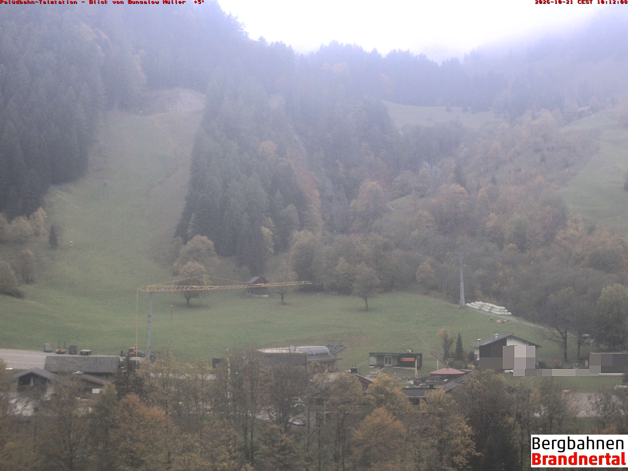 Blick auf Palüdbahn von Bungalow Müller