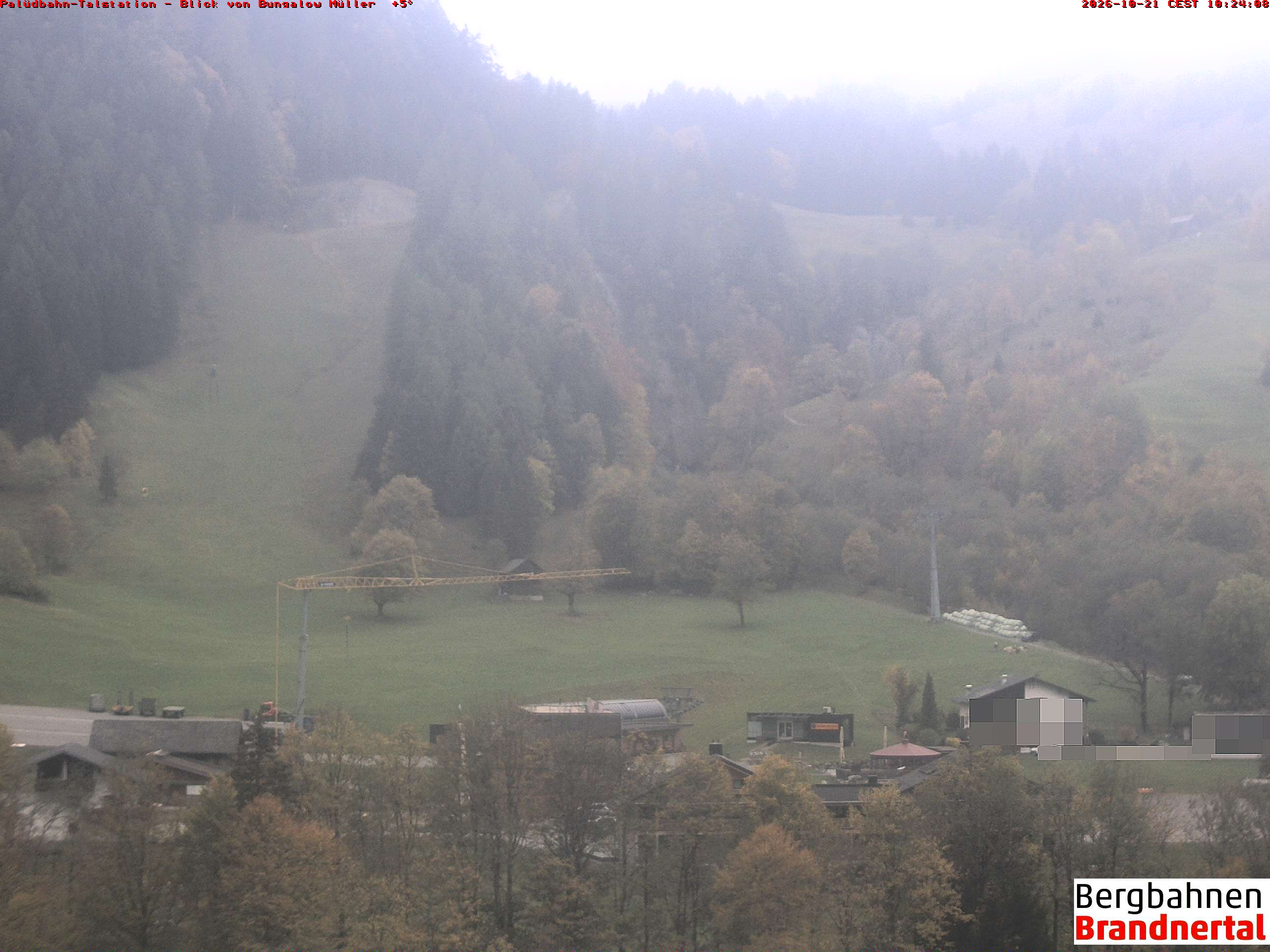 Blick auf Palüdbahn von Bungalow Müller