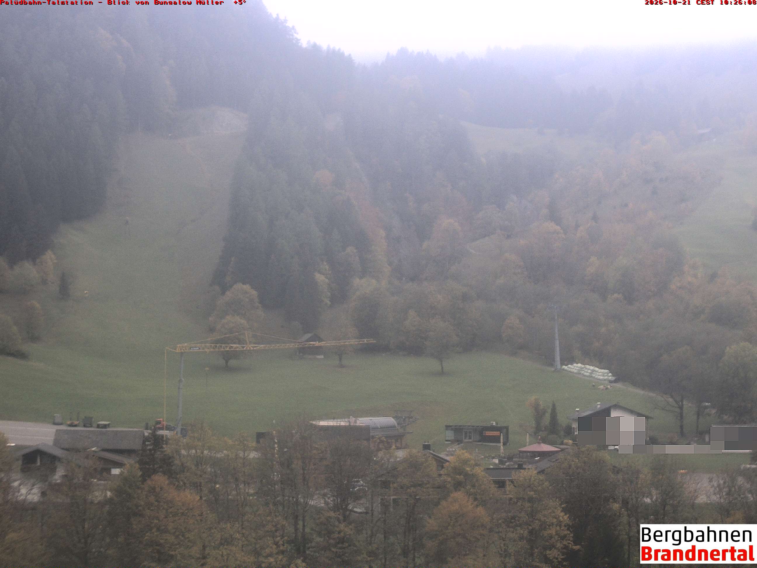 Blick auf Palüdbahn von Bungalow Müller
