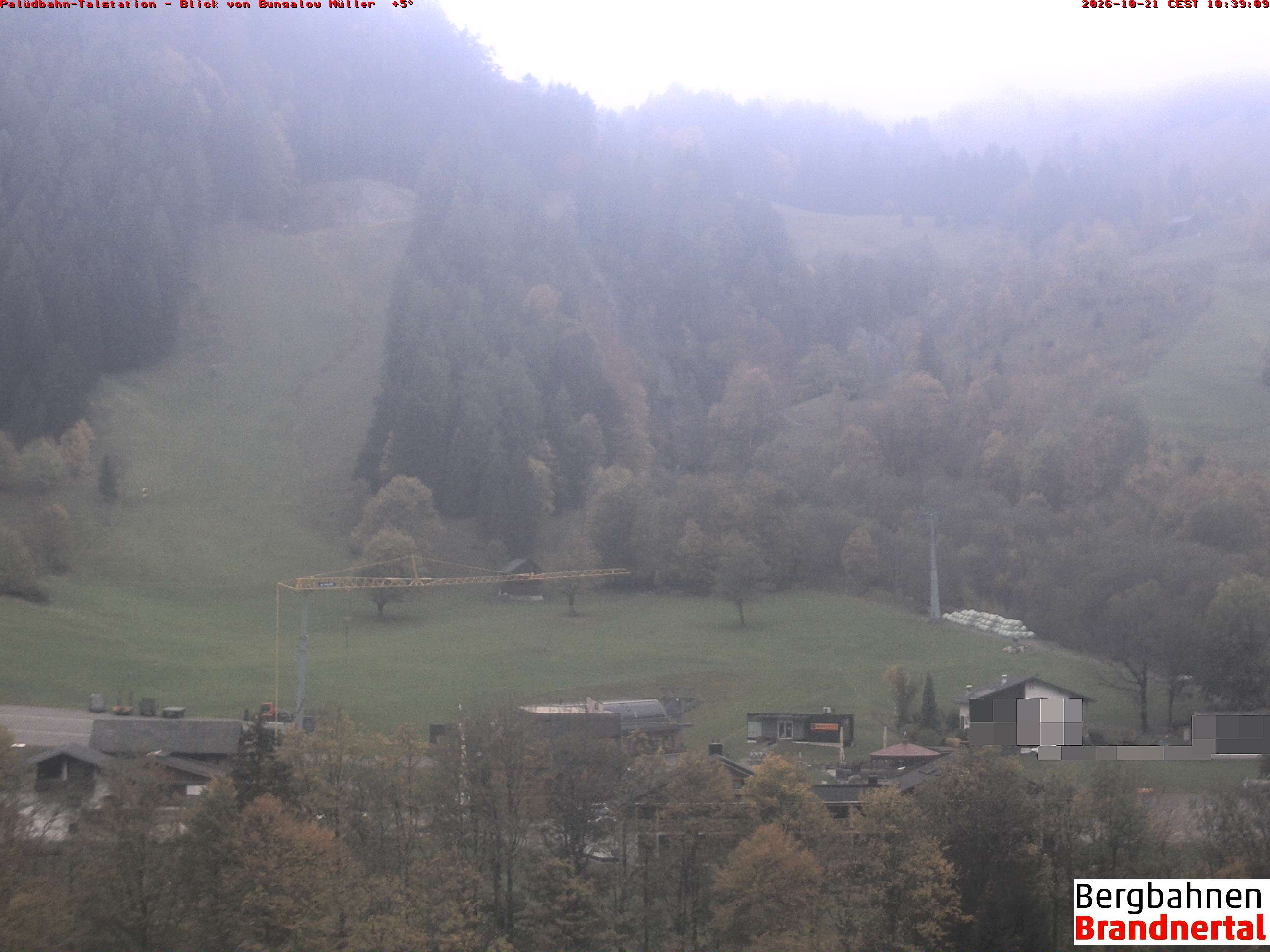 Blick auf Palüdbahn von Bungalow Müller