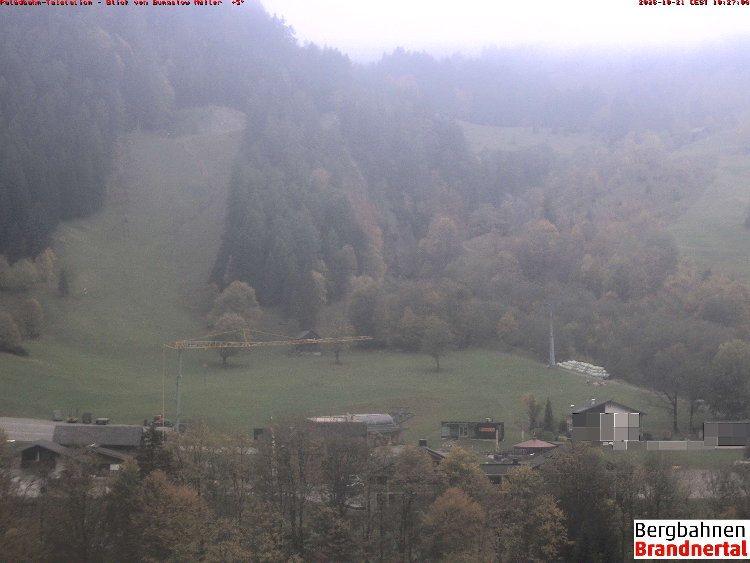 Blick auf Palüdbahn von Bungalow Müller