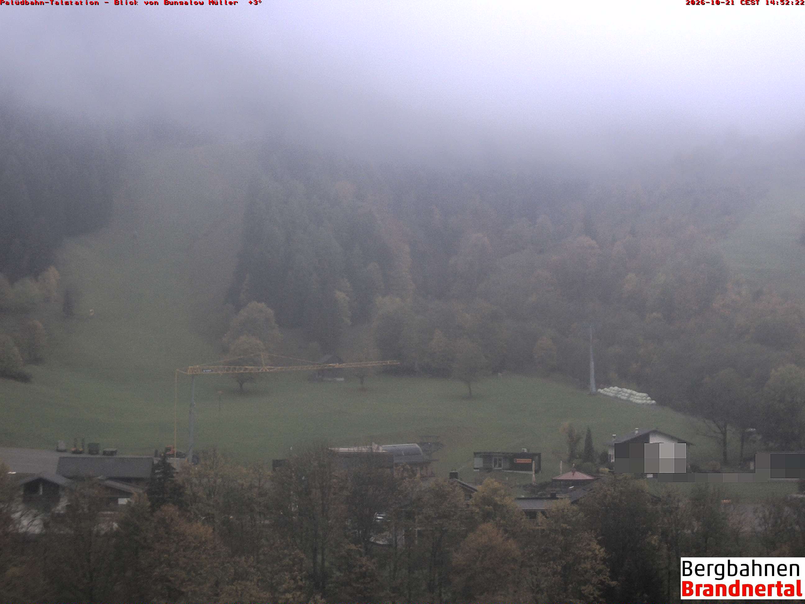 Blick auf Palüdbahn von Bungalow Müller