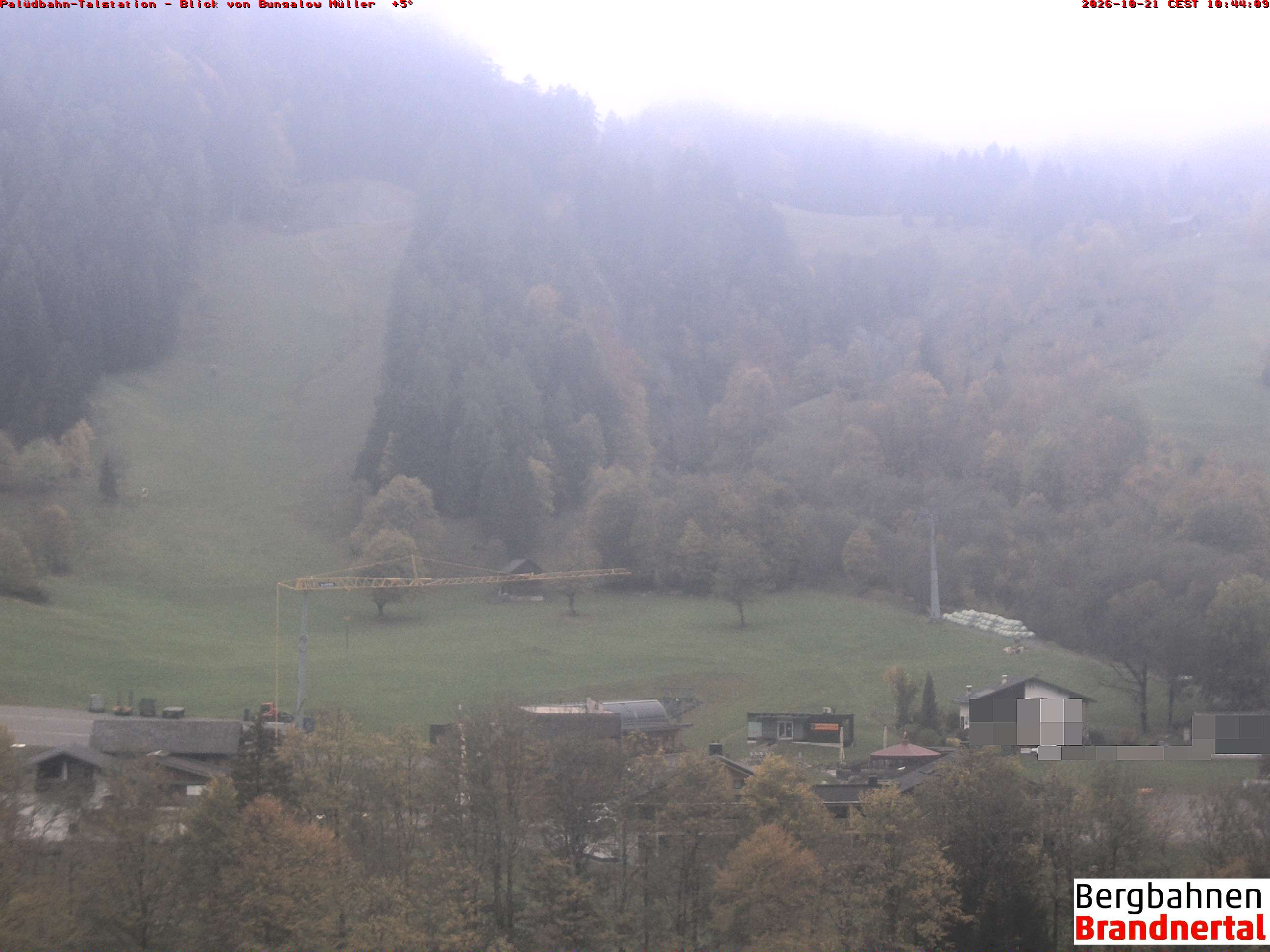 Blick auf Palüdbahn von Bungalow Müller