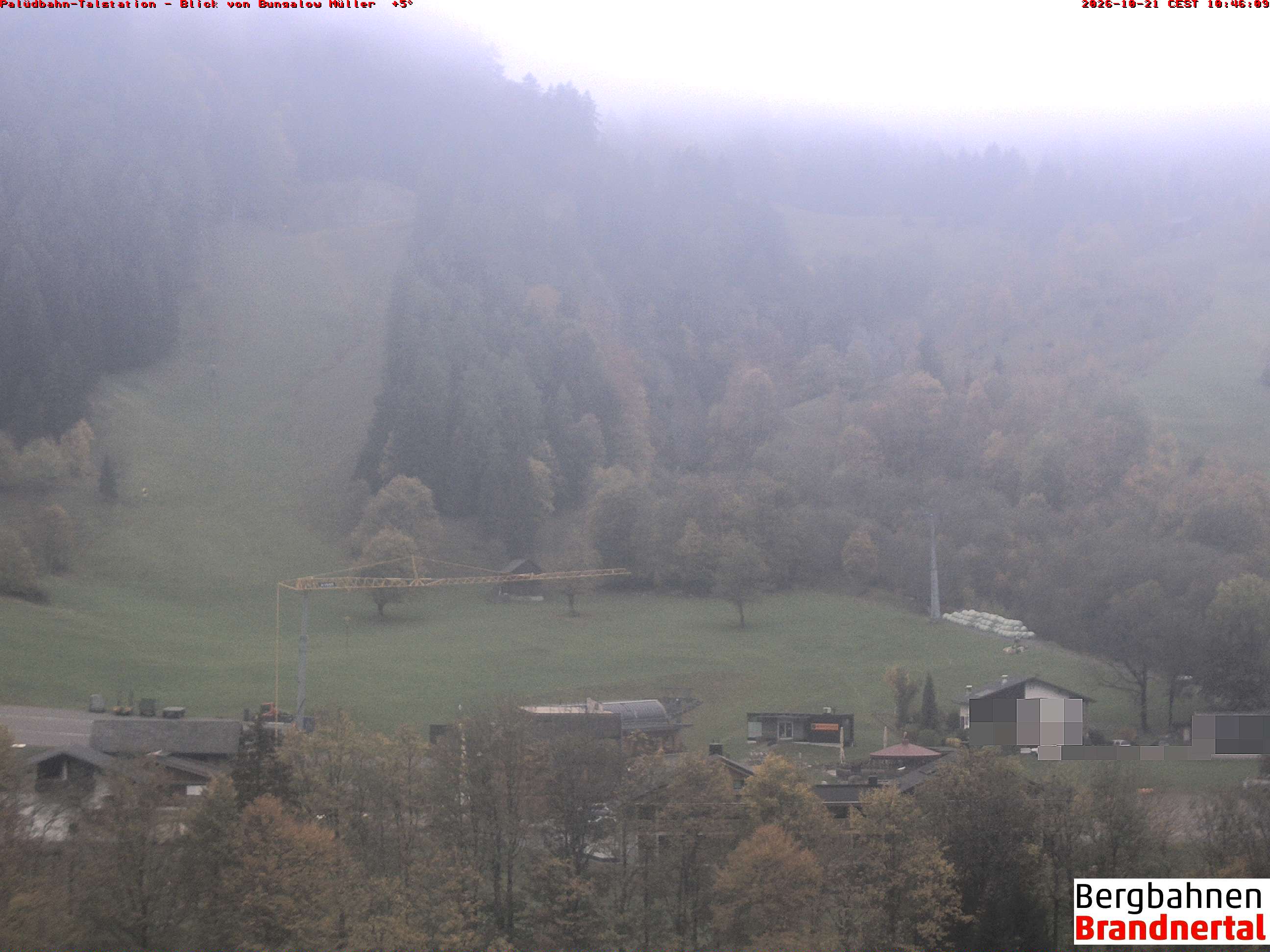 Blick auf Palüdbahn von Bungalow Müller