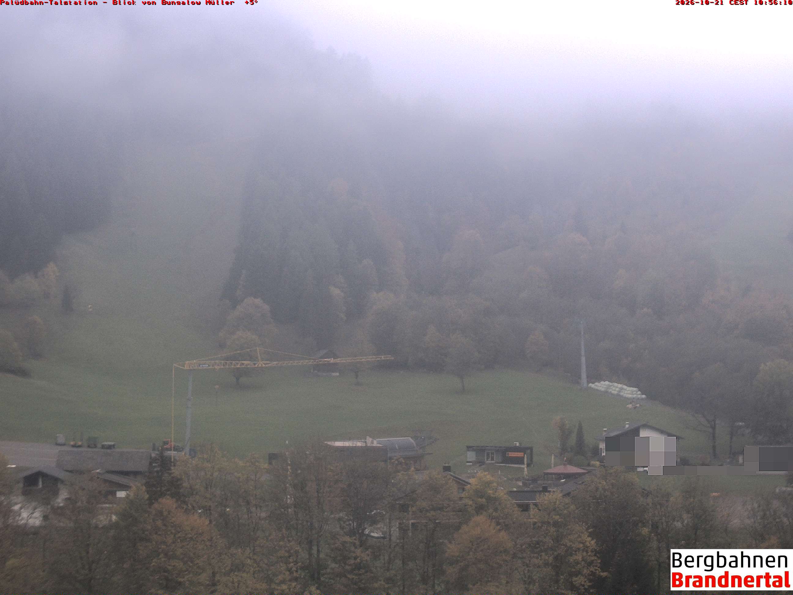 Blick auf Palüdbahn von Bungalow Müller