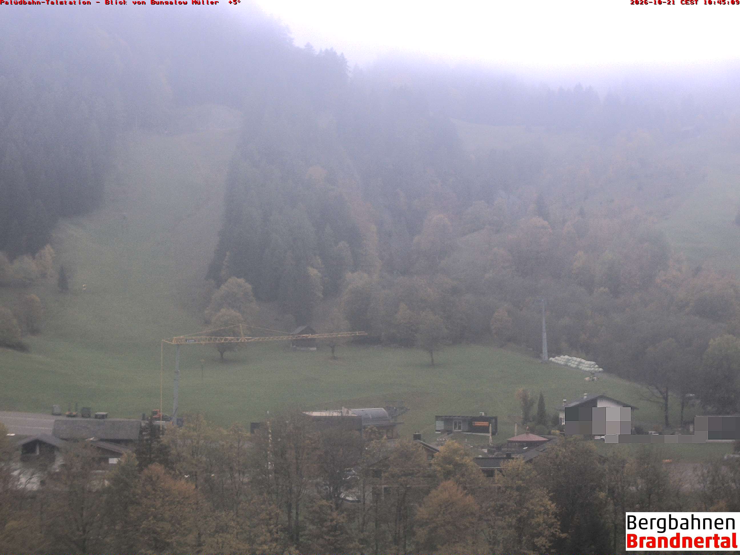 Blick auf Palüdbahn von Bungalow Müller