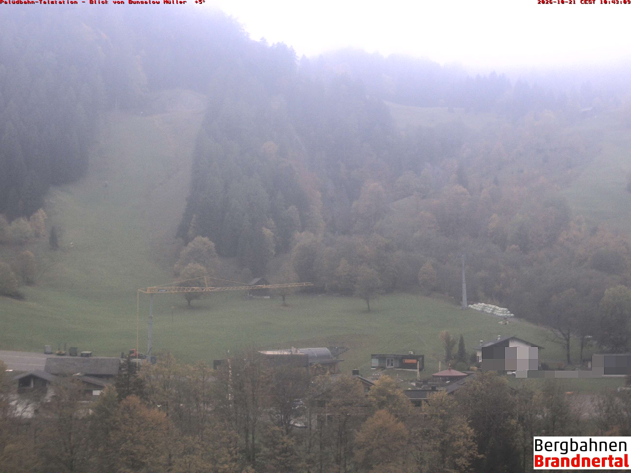 Blick auf Palüdbahn von Bungalow Müller