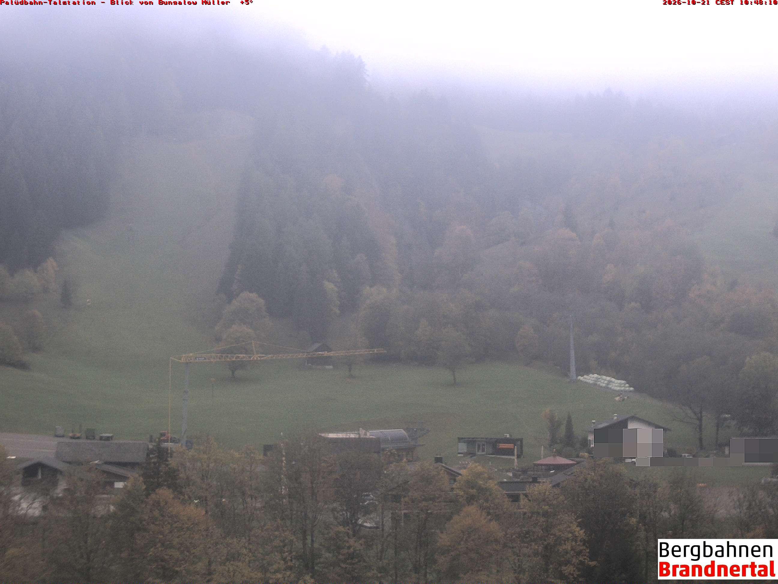 Blick auf Palüdbahn von Bungalow Müller