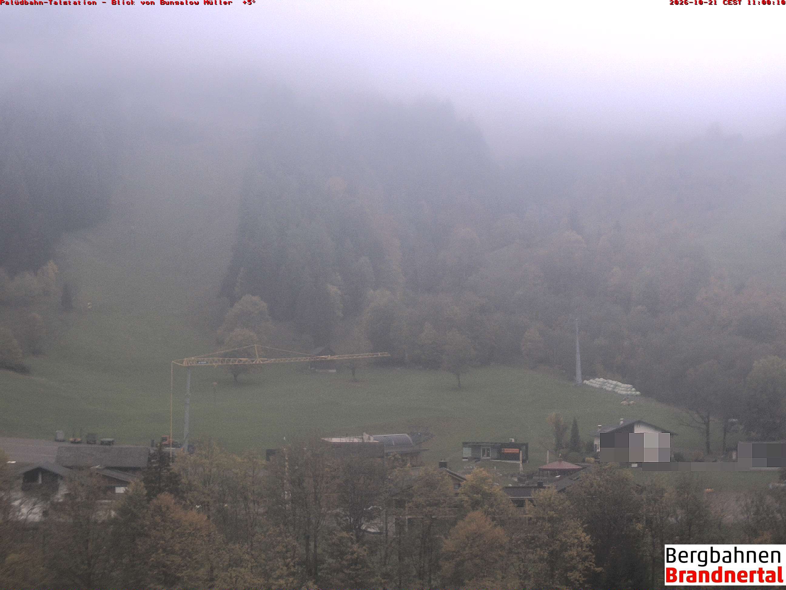 Blick auf Palüdbahn von Bungalow Müller