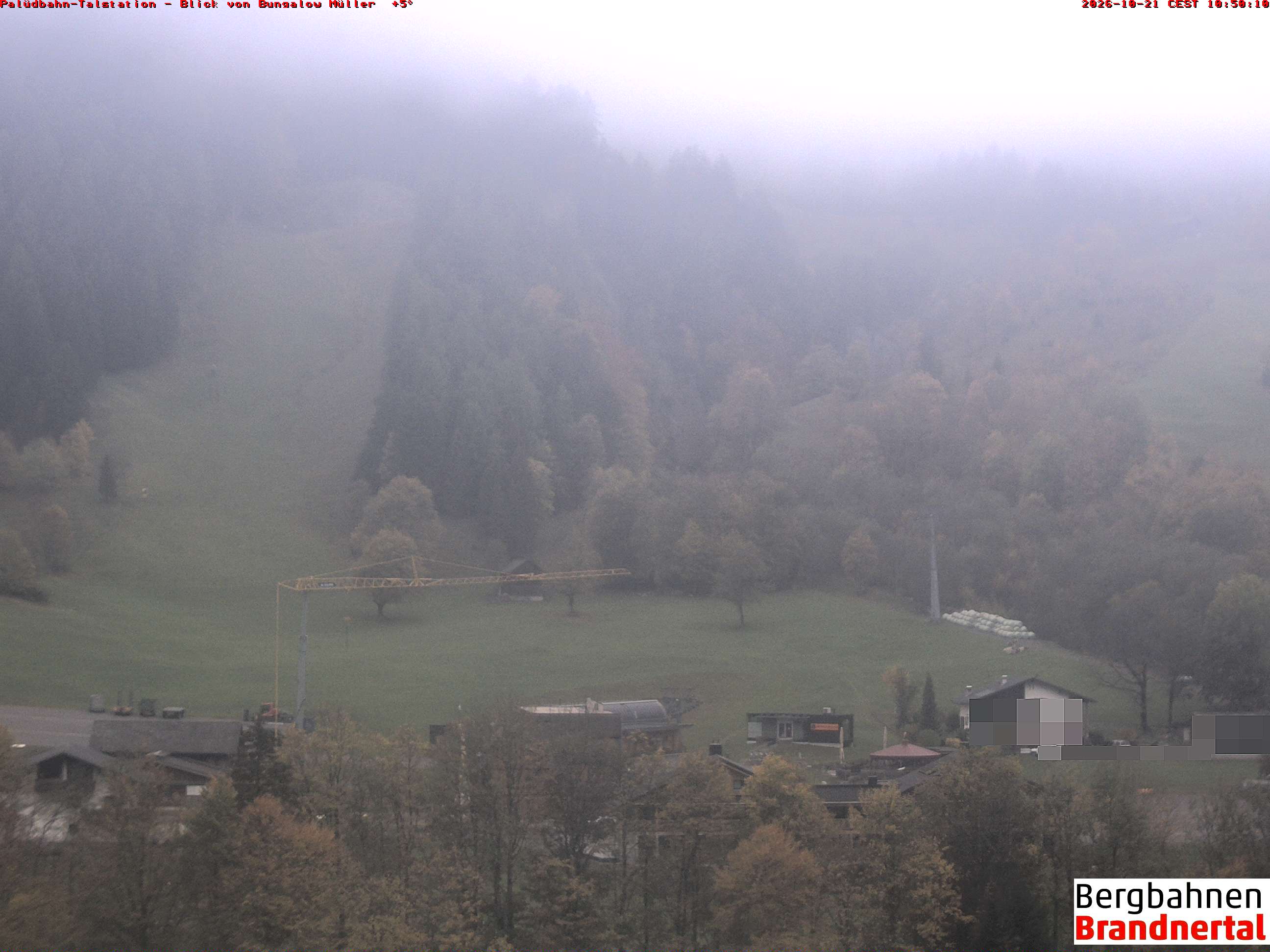 Blick auf Palüdbahn von Bungalow Müller