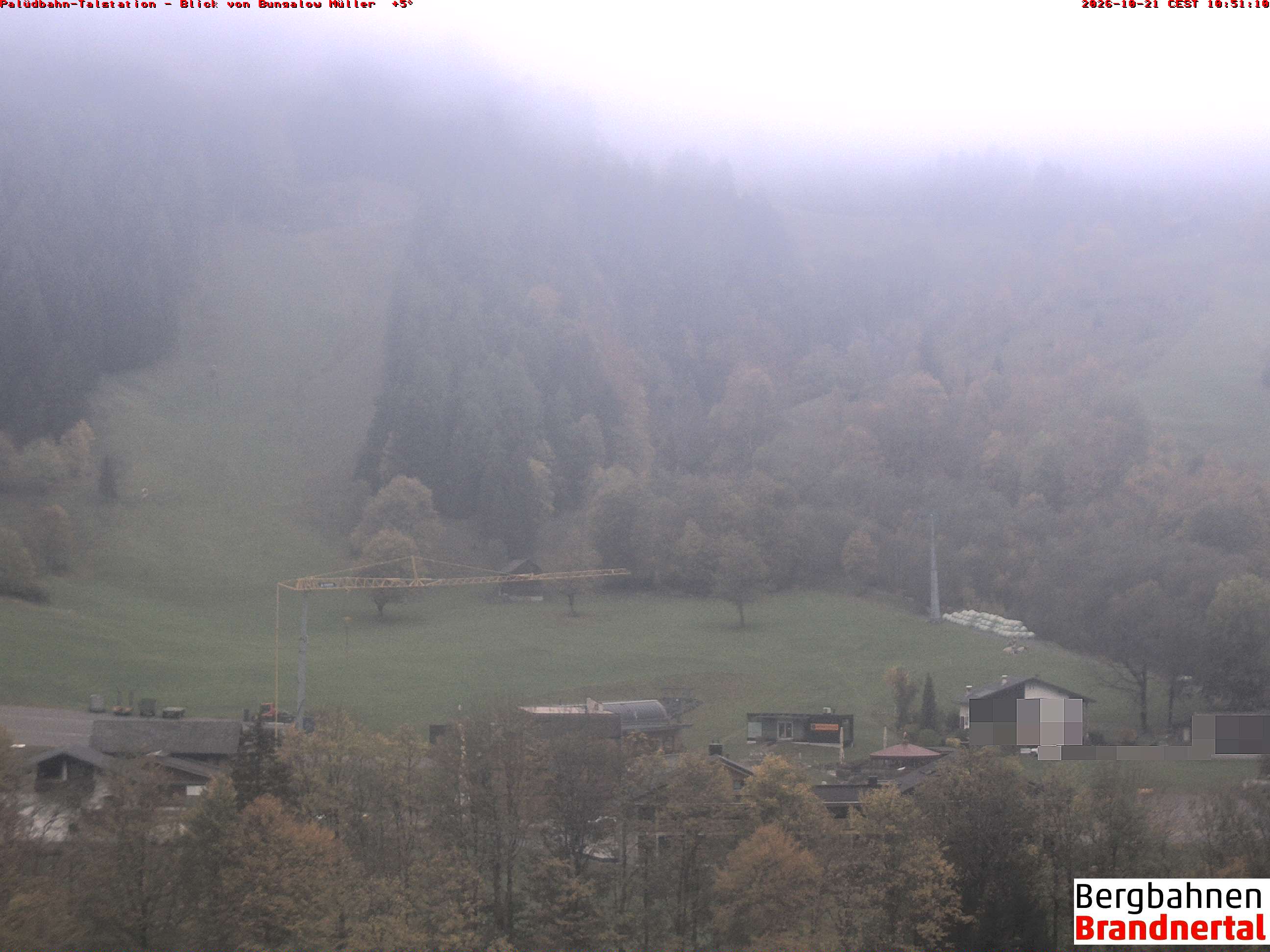 Blick auf Palüdbahn von Bungalow Müller