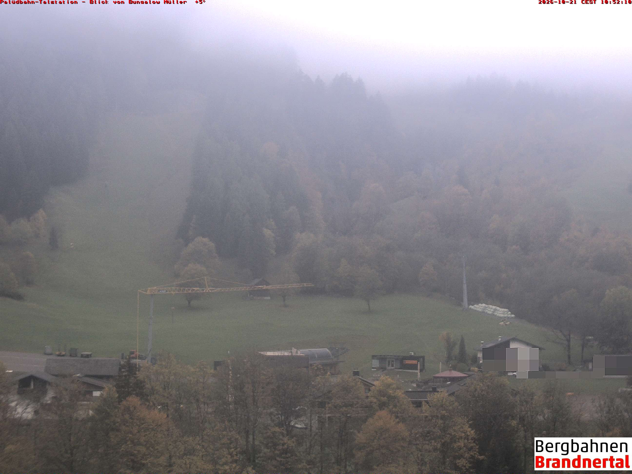 Blick auf Palüdbahn von Bungalow Müller