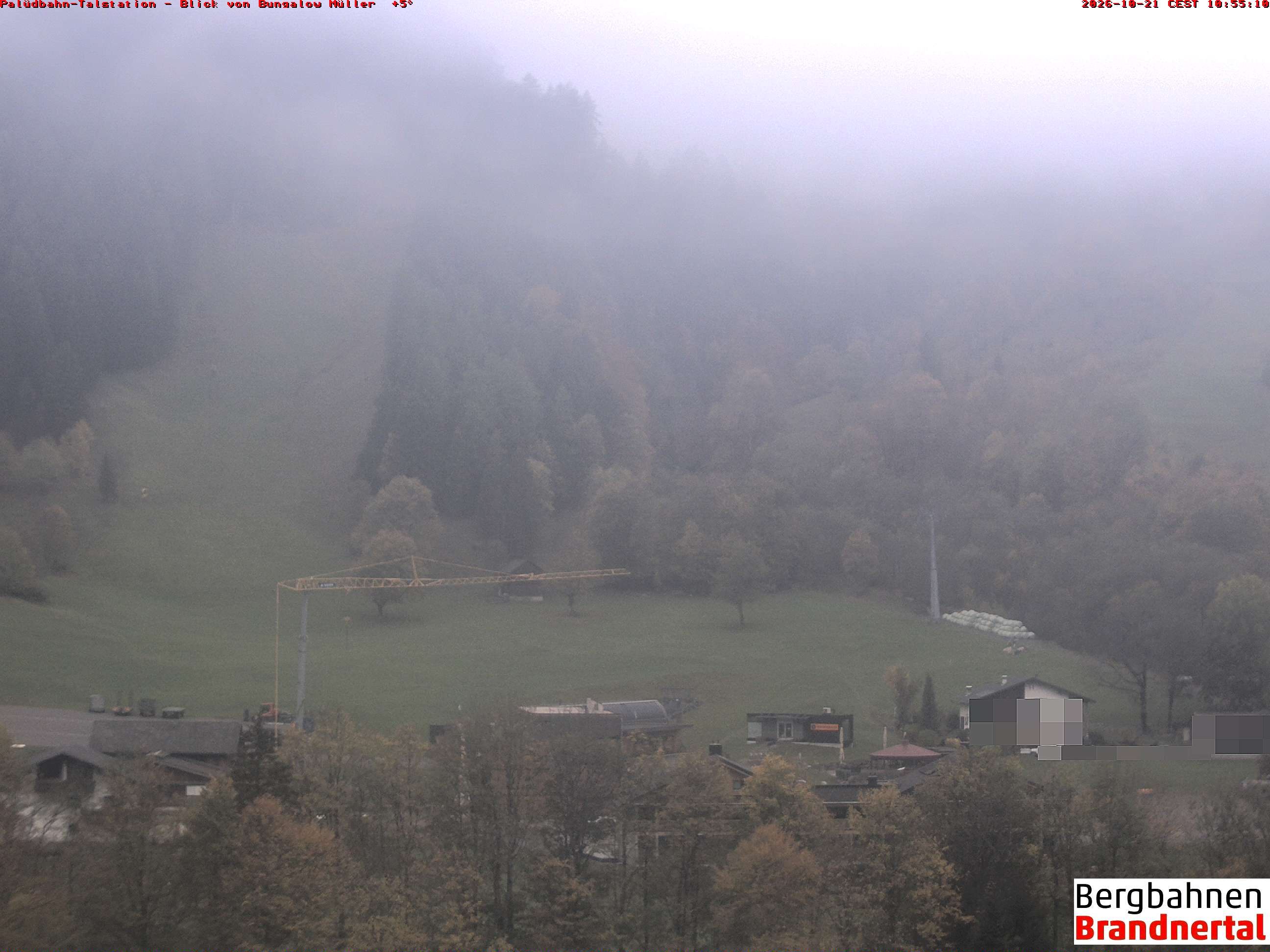 Blick auf Palüdbahn von Bungalow Müller