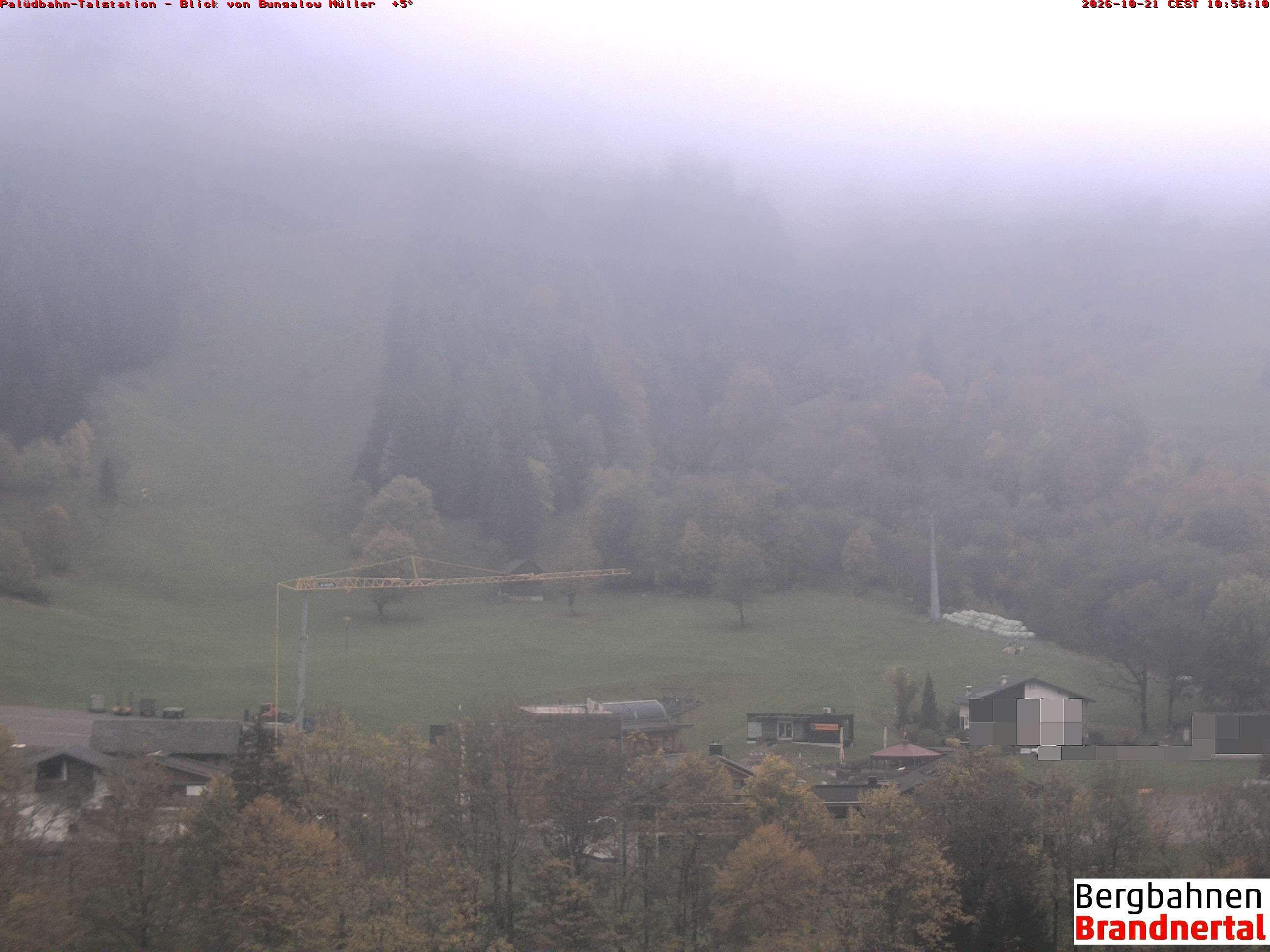 Blick auf Palüdbahn von Bungalow Müller