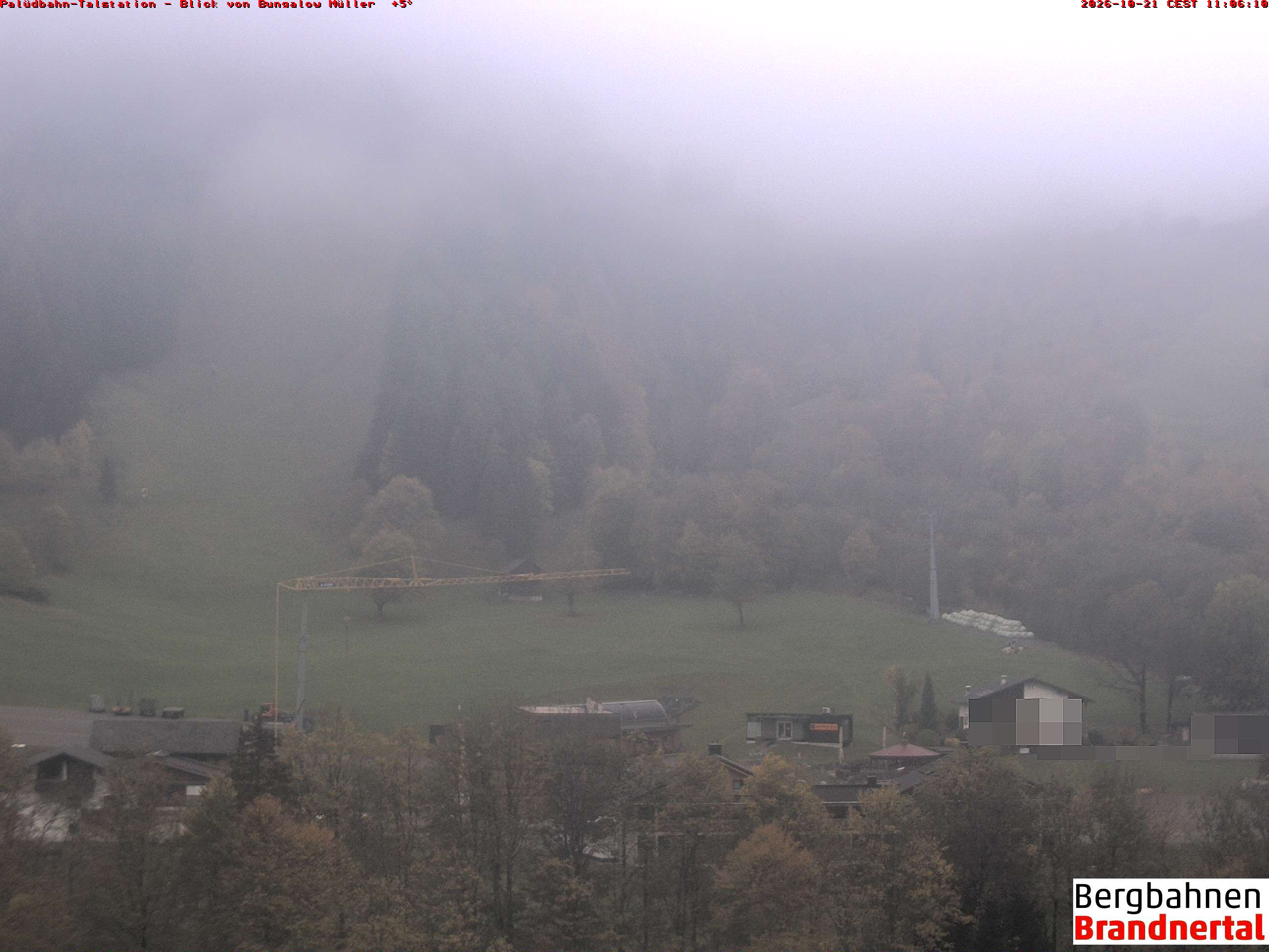 Blick auf Palüdbahn von Bungalow Müller