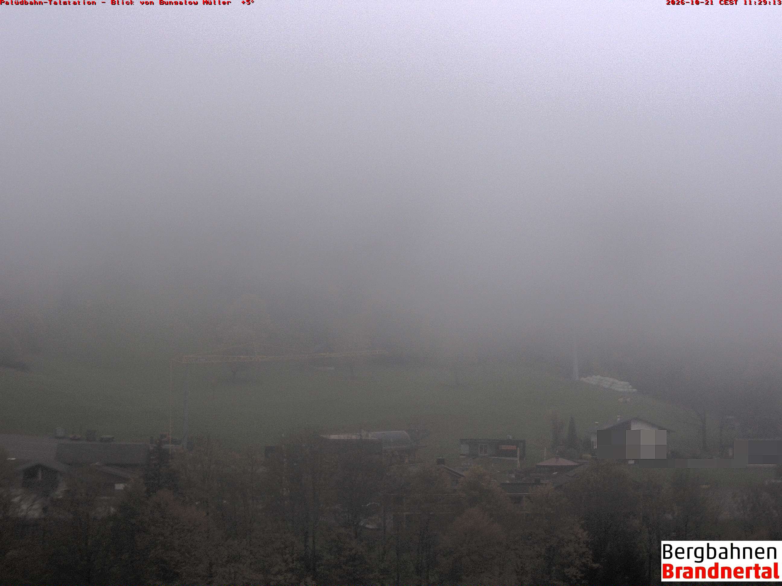 Blick auf Palüdbahn von Bungalow Müller