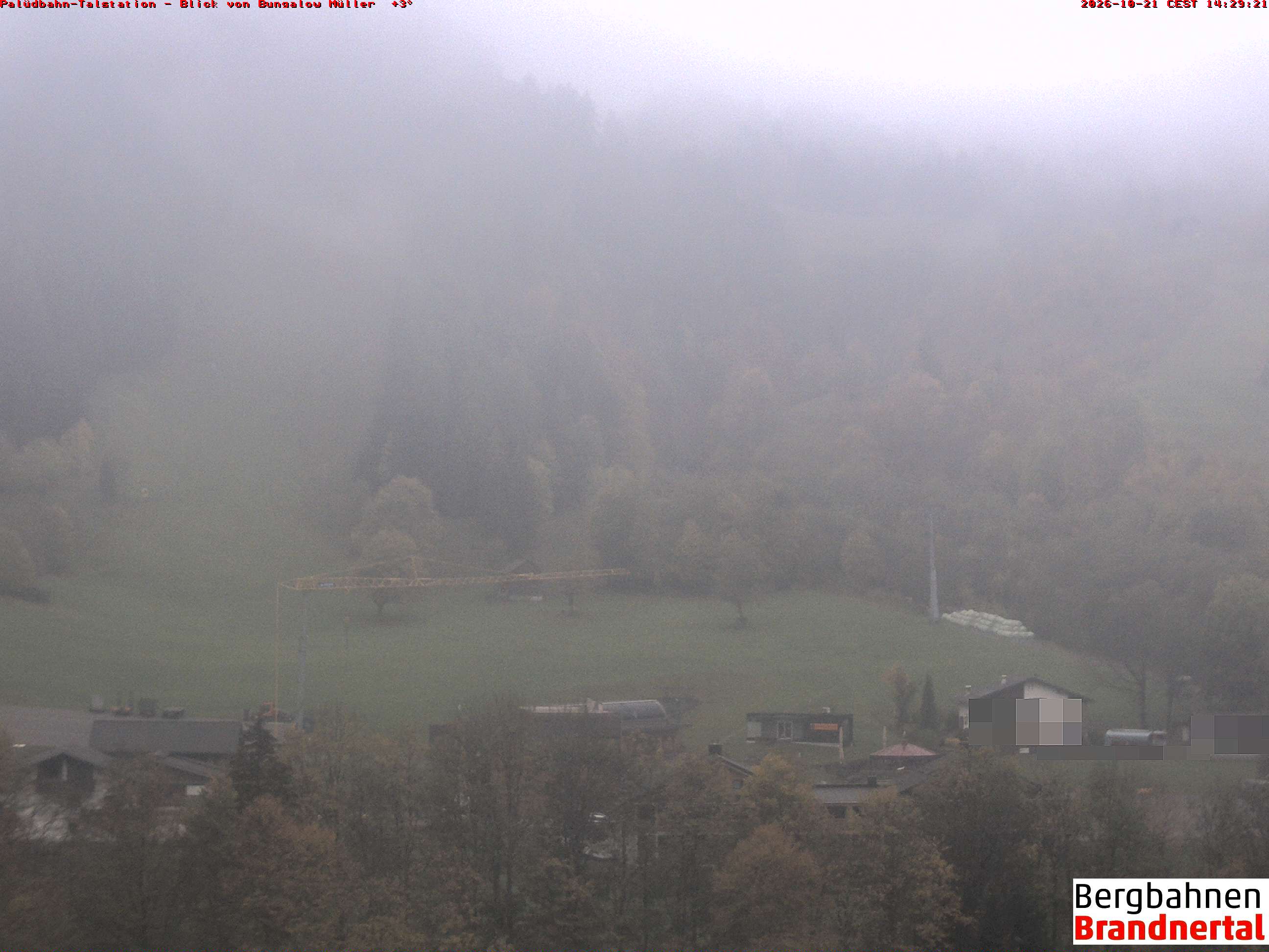 Blick auf Palüdbahn von Bungalow Müller