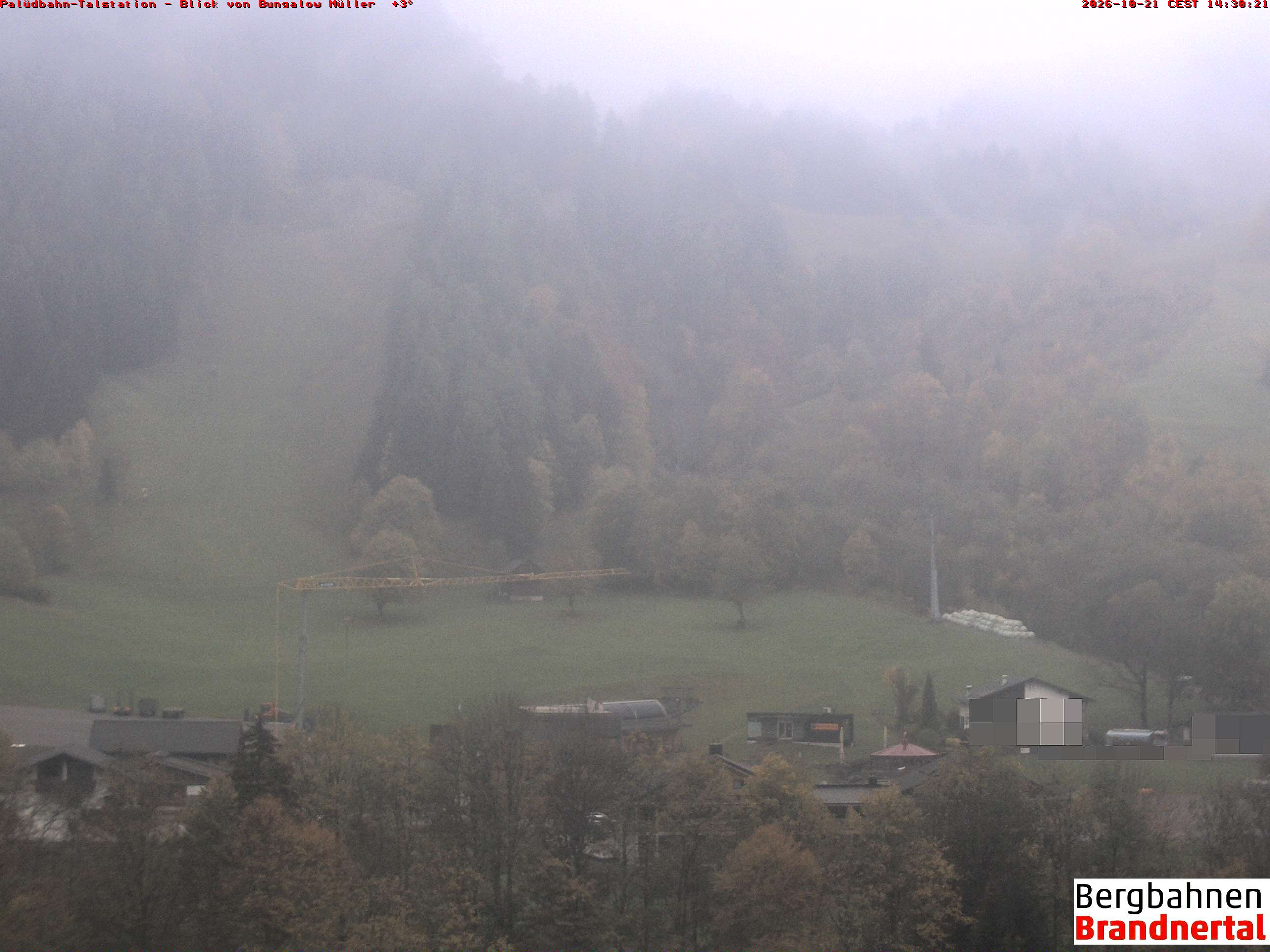 Blick auf Palüdbahn von Bungalow Müller