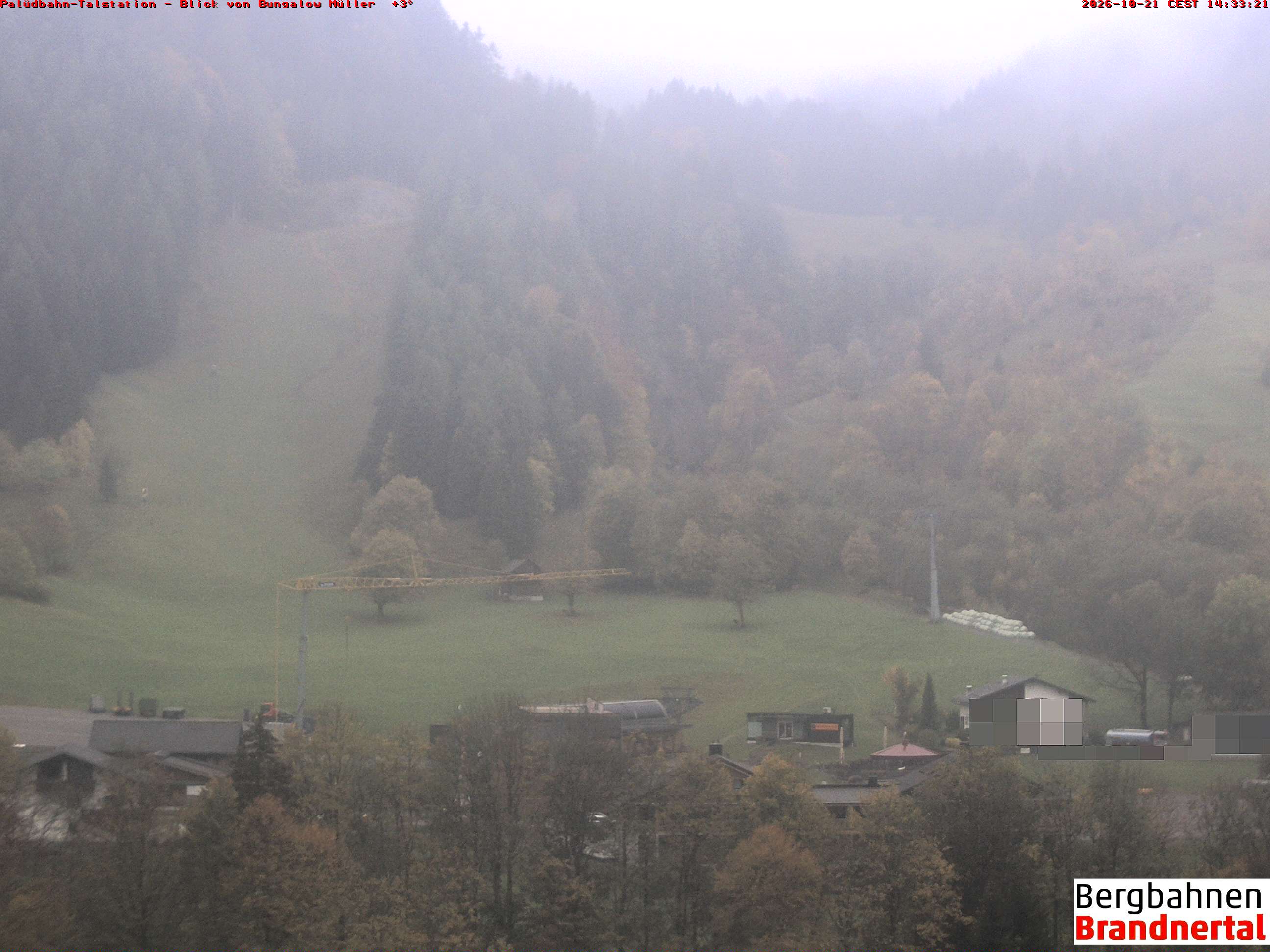 Blick auf Palüdbahn von Bungalow Müller