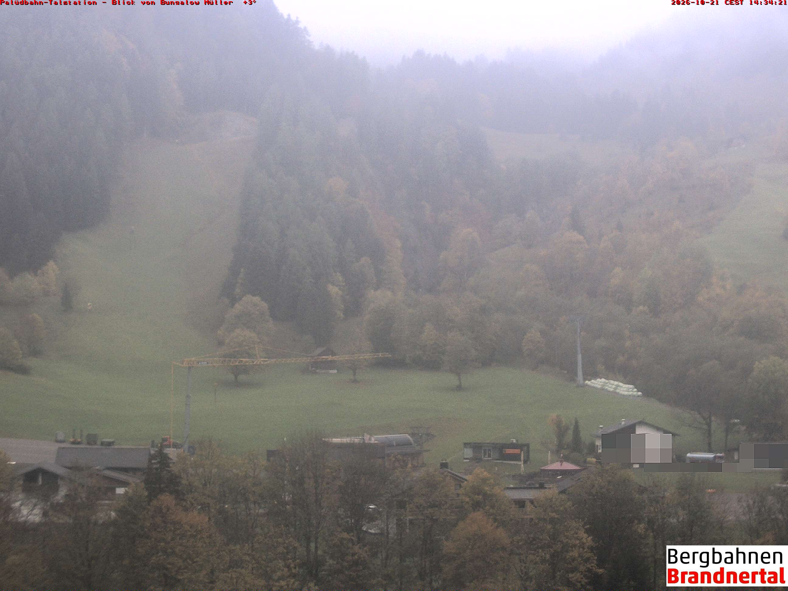 Blick auf Palüdbahn von Bungalow Müller