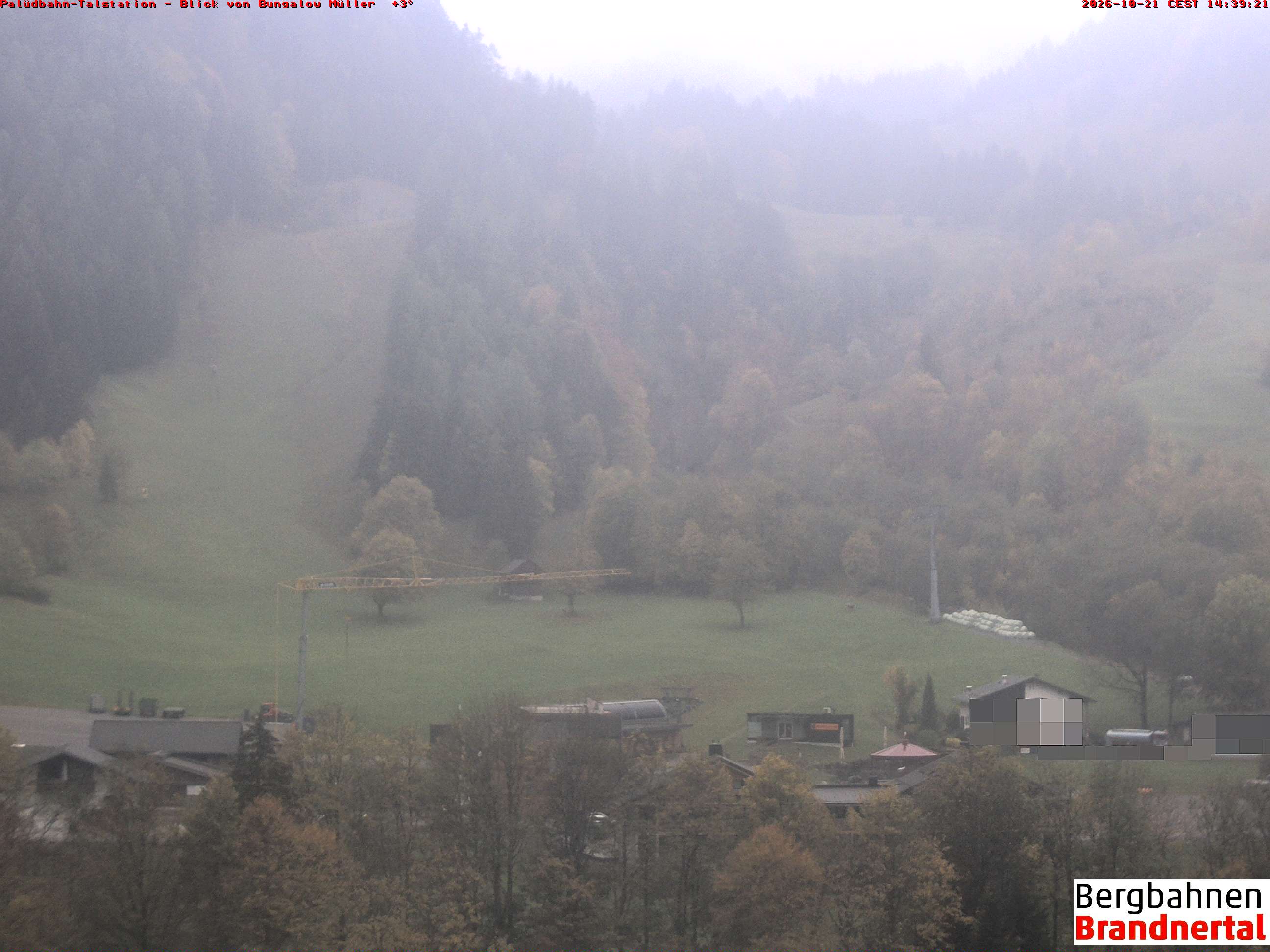 Blick auf Palüdbahn von Bungalow Müller