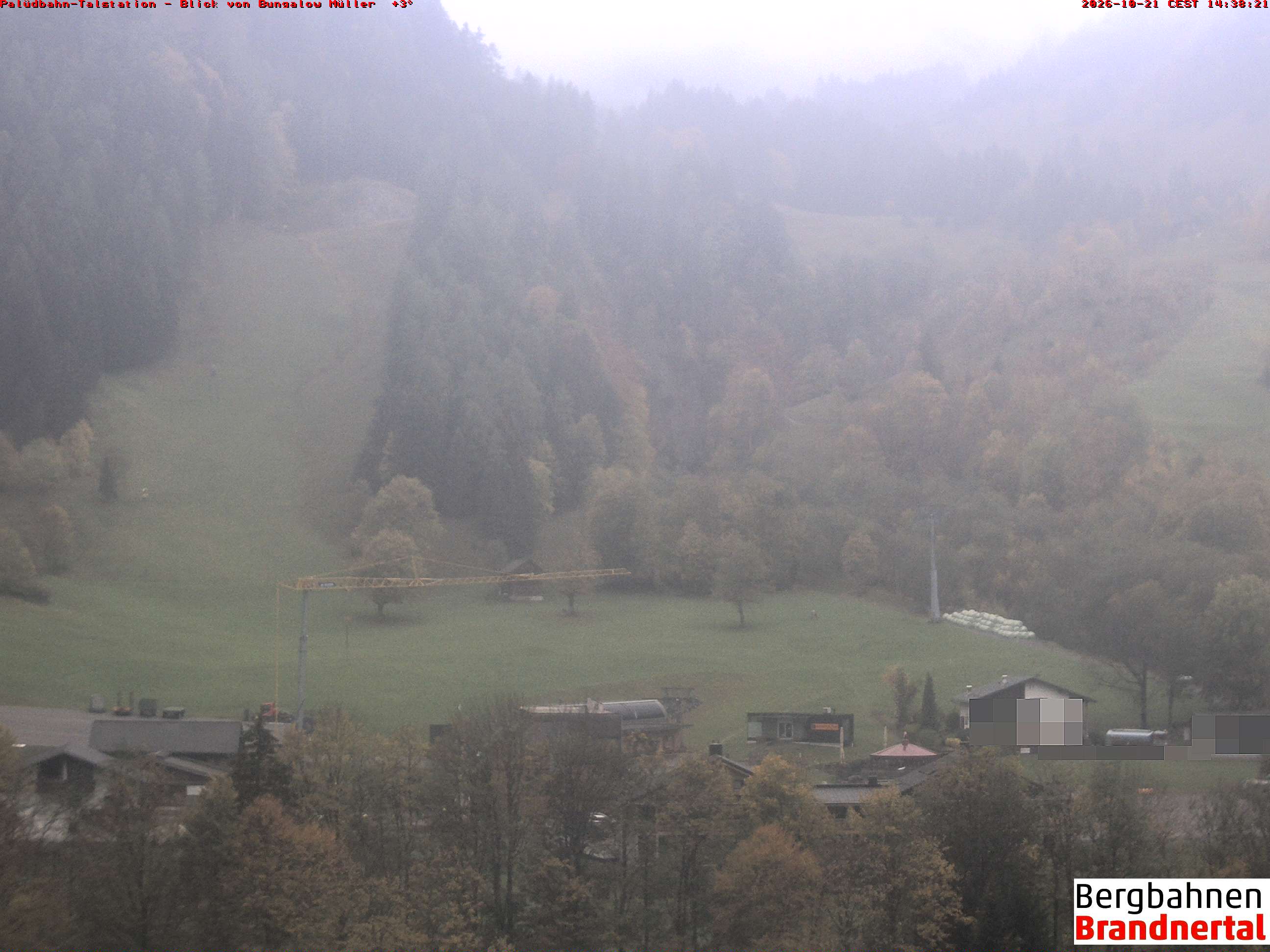 Blick auf Palüdbahn von Bungalow Müller