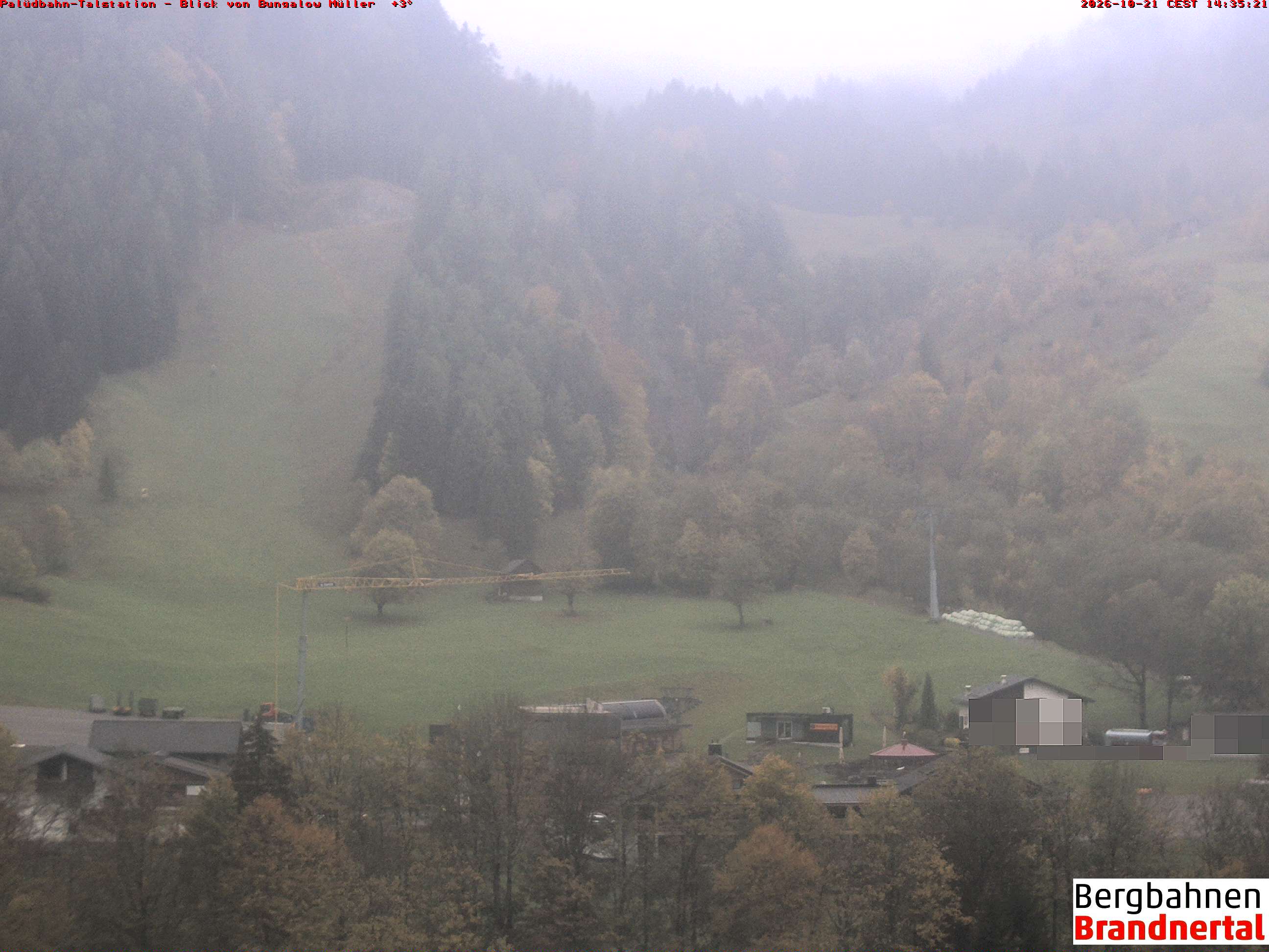 Blick auf Palüdbahn von Bungalow Müller