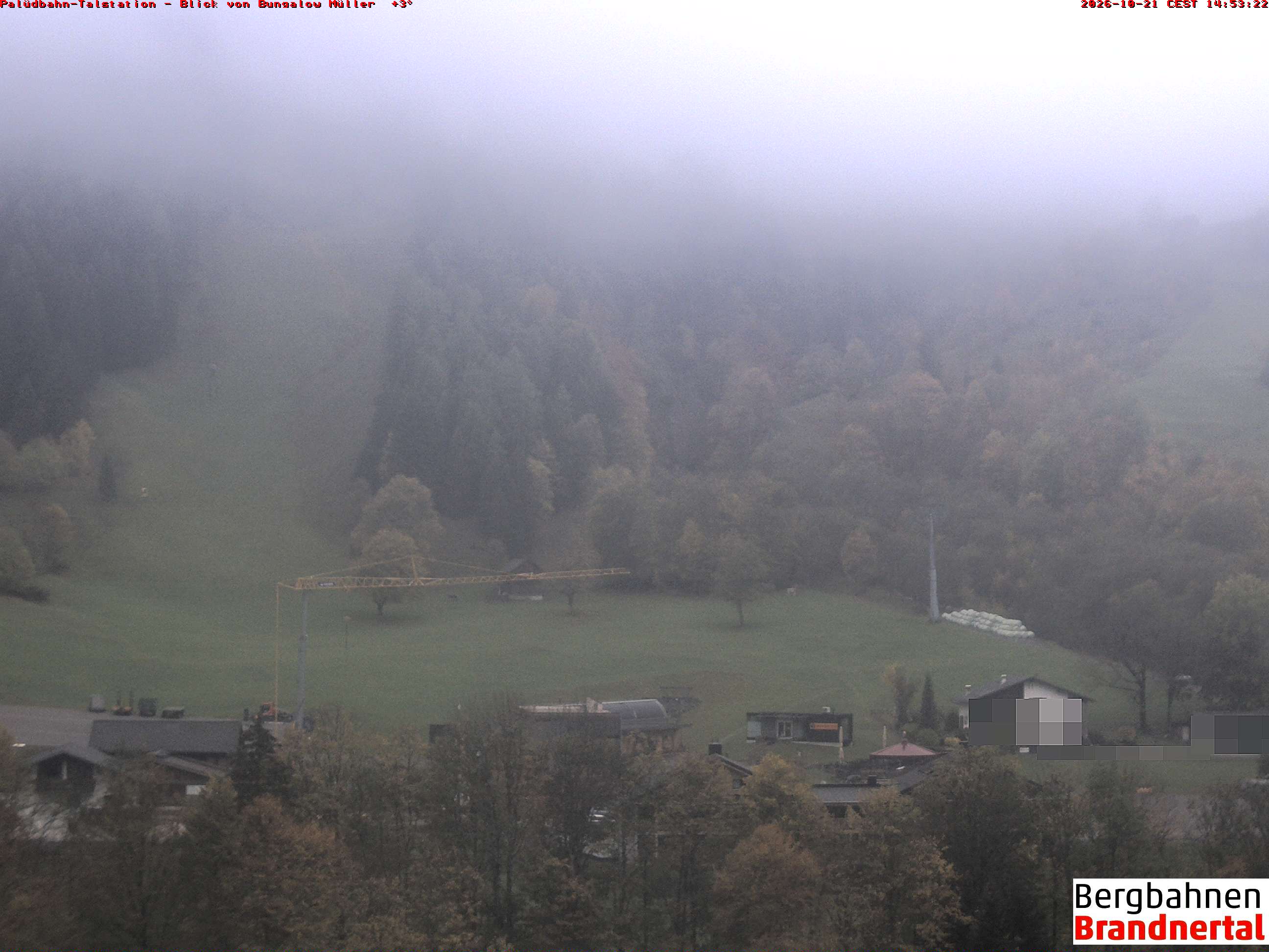 Blick auf Palüdbahn von Bungalow Müller