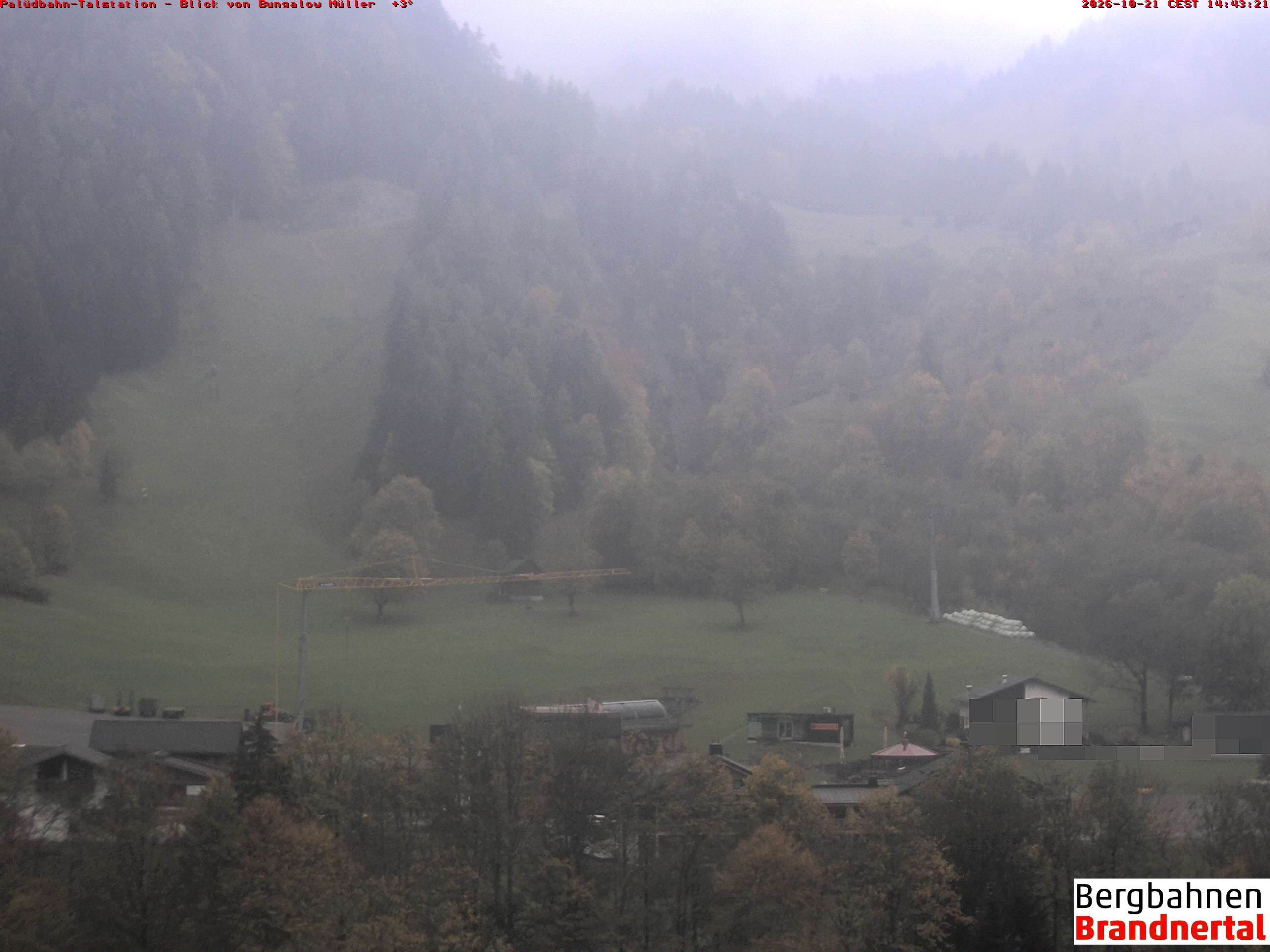 Blick auf Palüdbahn von Bungalow Müller