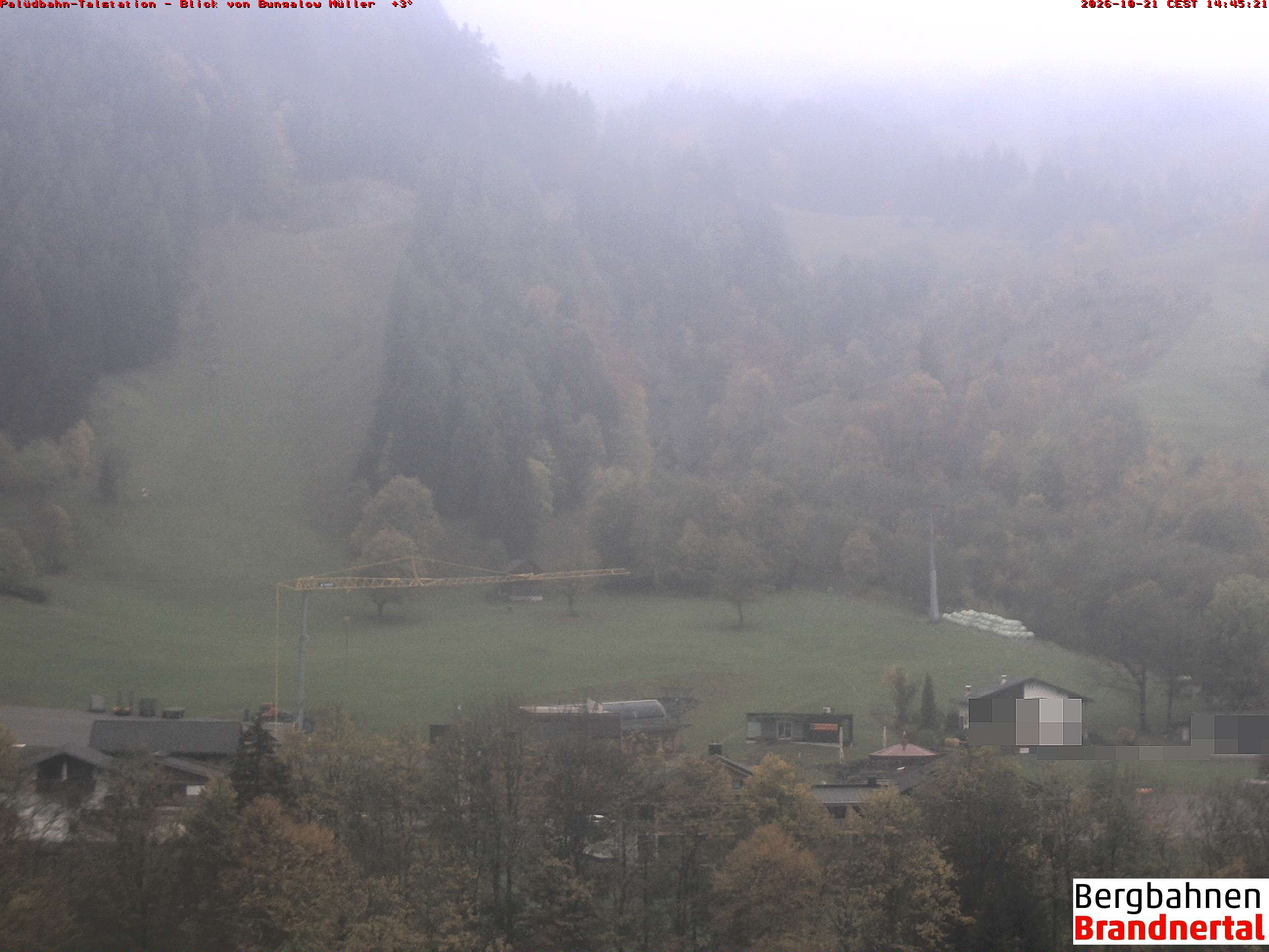 Blick auf Palüdbahn von Bungalow Müller