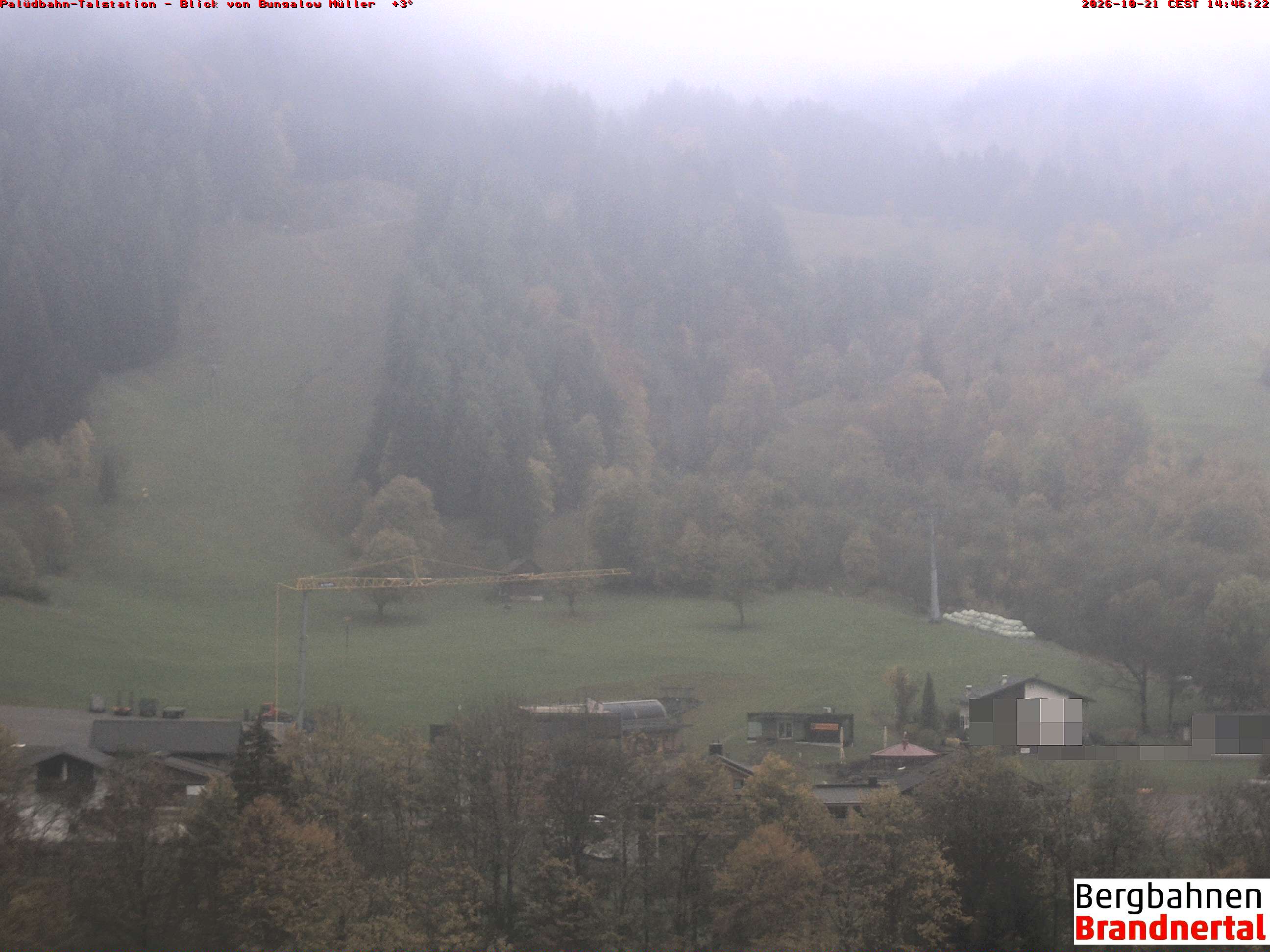 Blick auf Palüdbahn von Bungalow Müller