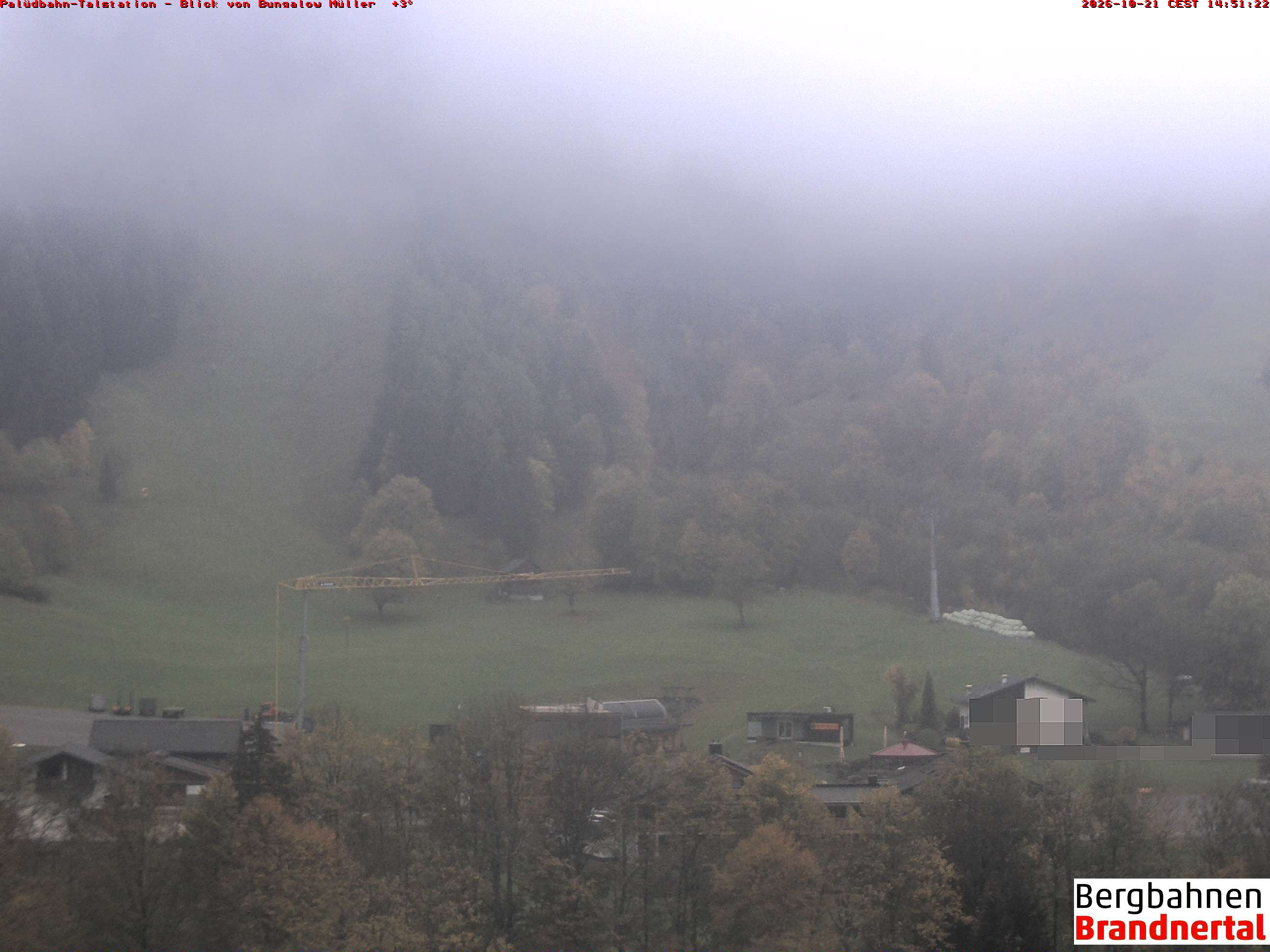Blick auf Palüdbahn von Bungalow Müller