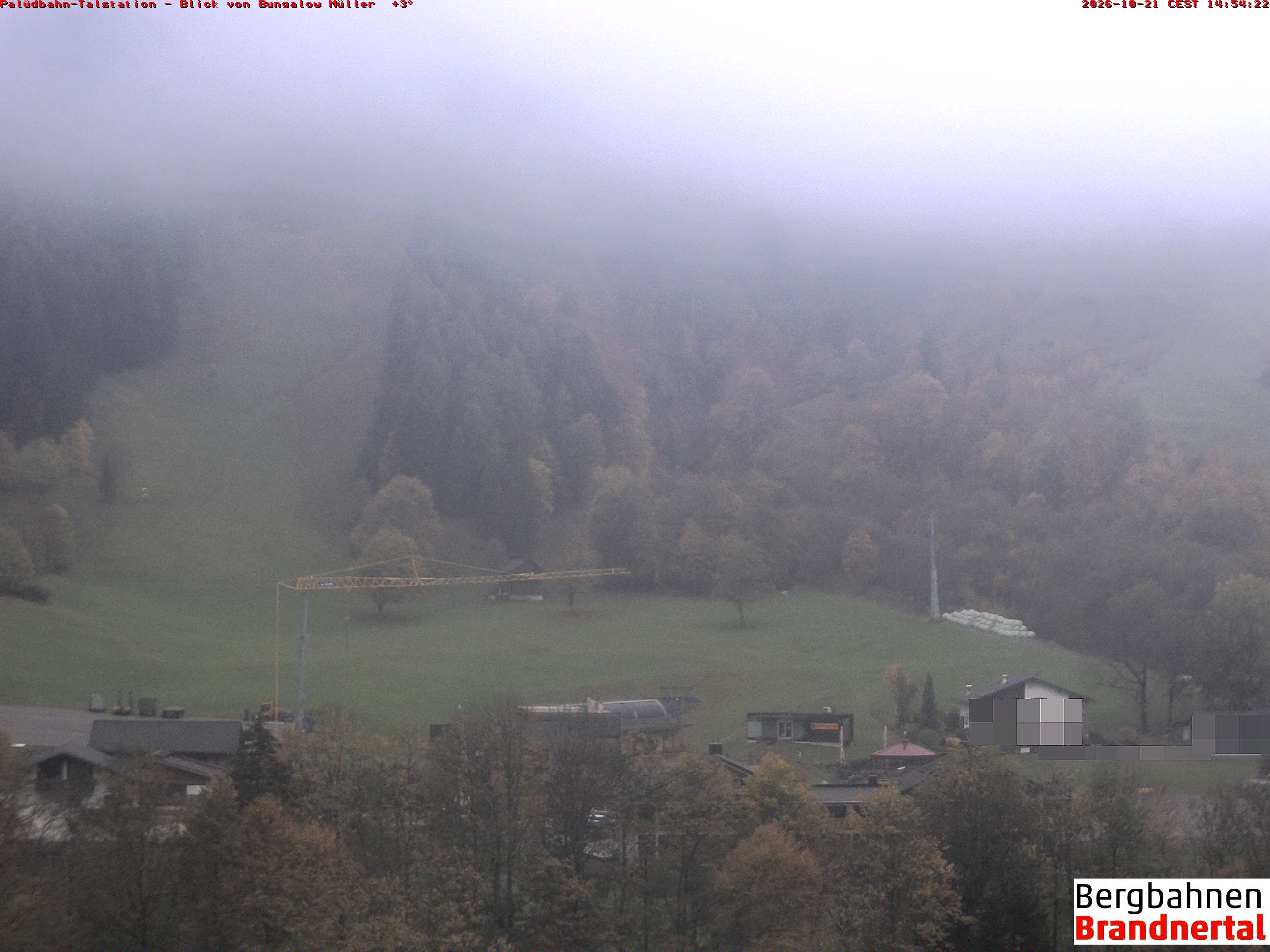 Blick auf Palüdbahn von Bungalow Müller