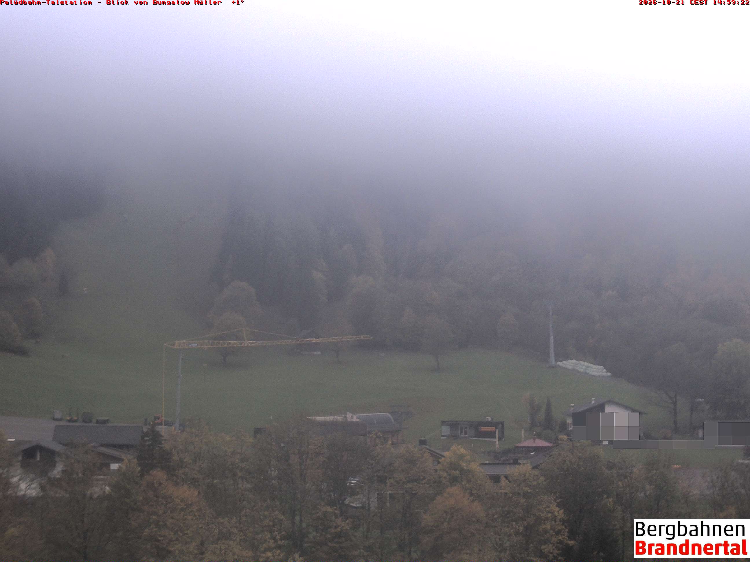 Blick auf Palüdbahn von Bungalow Müller
