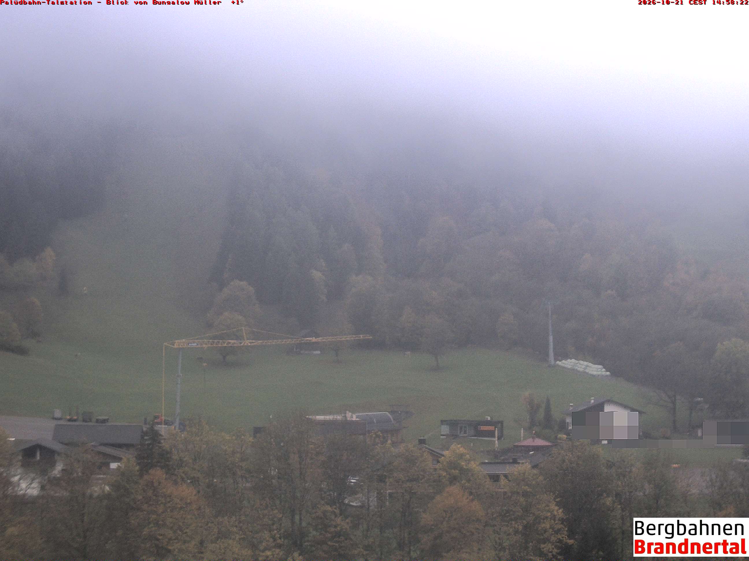 Blick auf Palüdbahn von Bungalow Müller