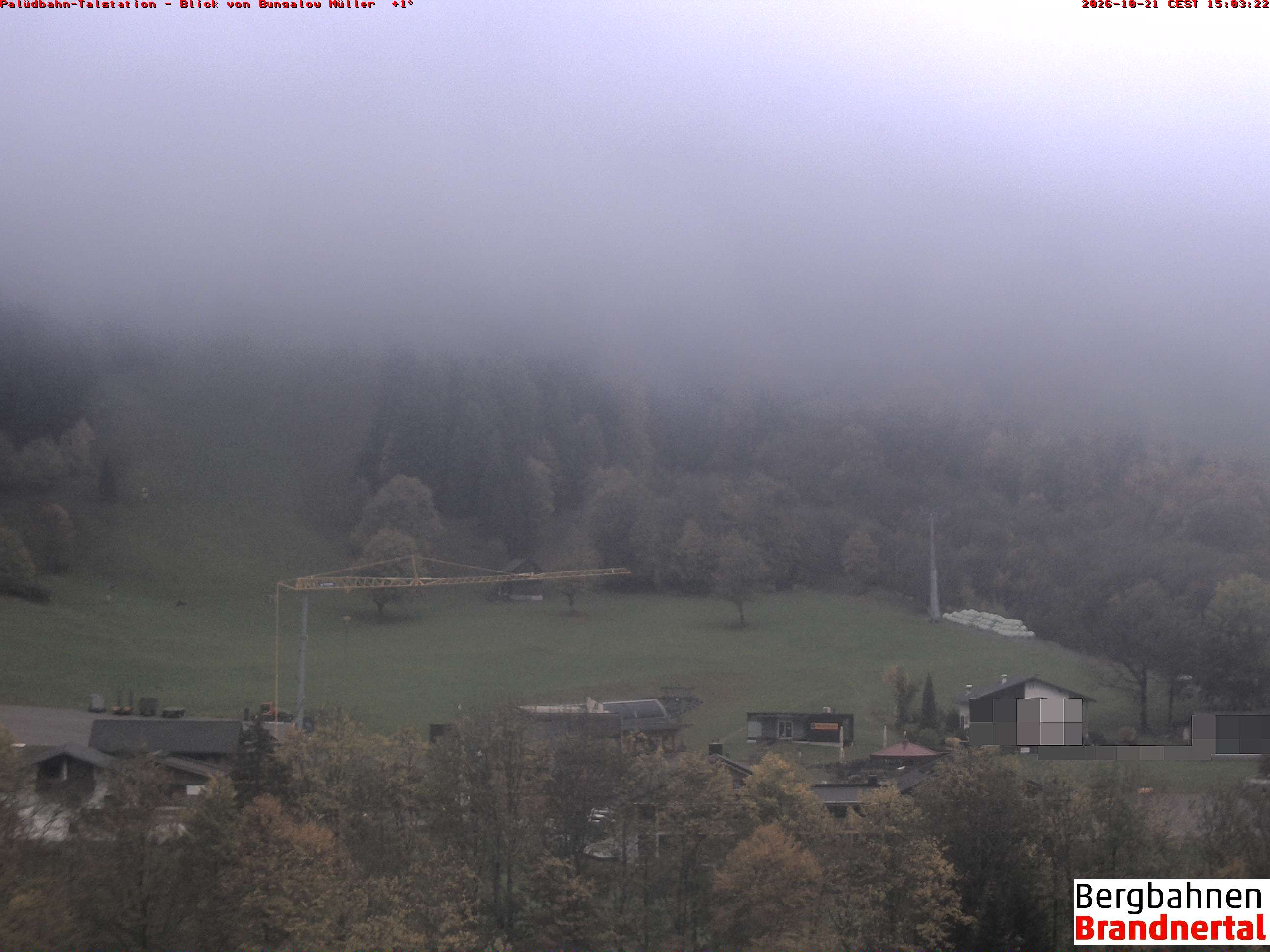 Blick auf Palüdbahn von Bungalow Müller
